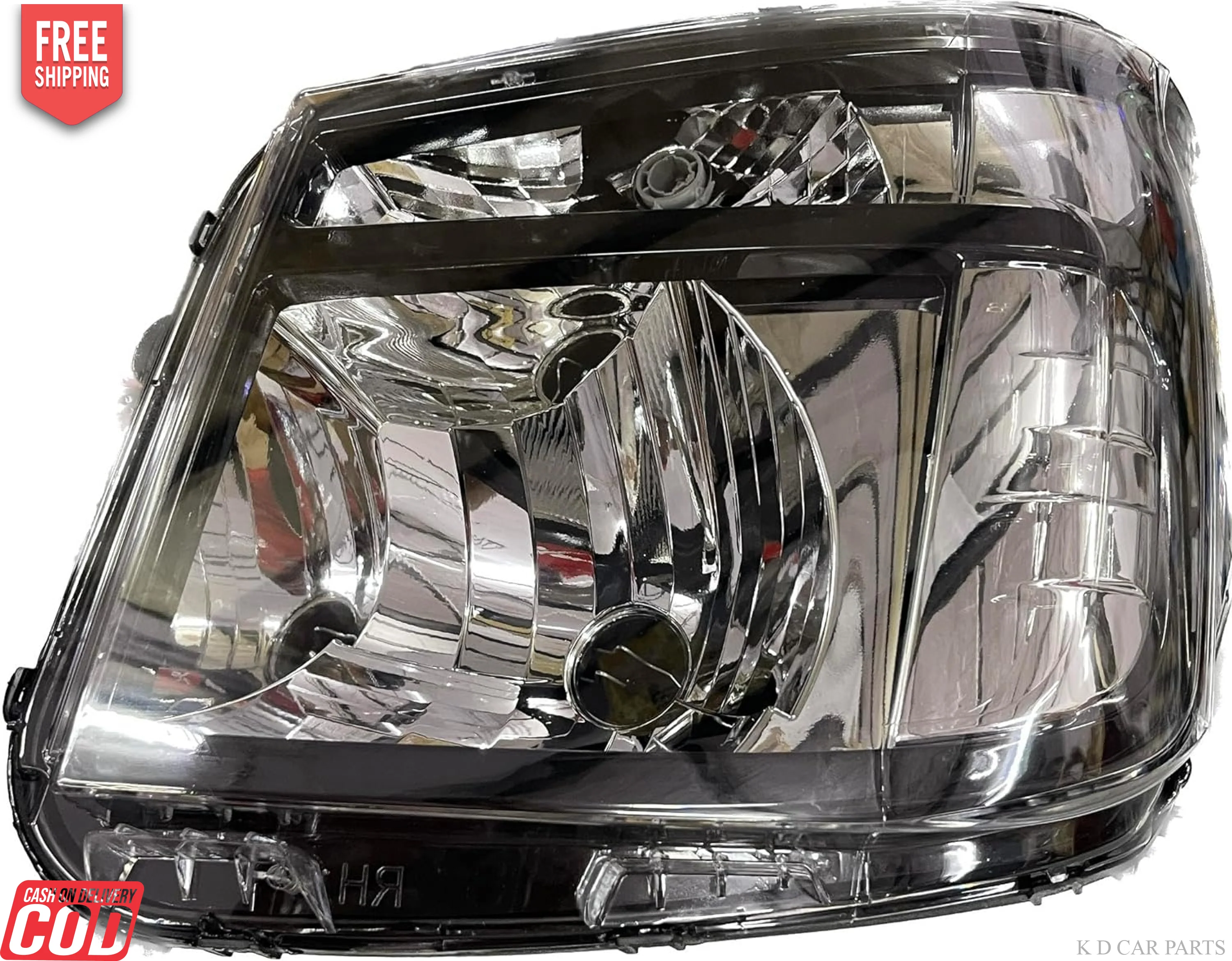 K D Headlight assembly for TATA INTRA BLACK ( WITHOUT ADJUSTABLE MOTOR) - Image 6