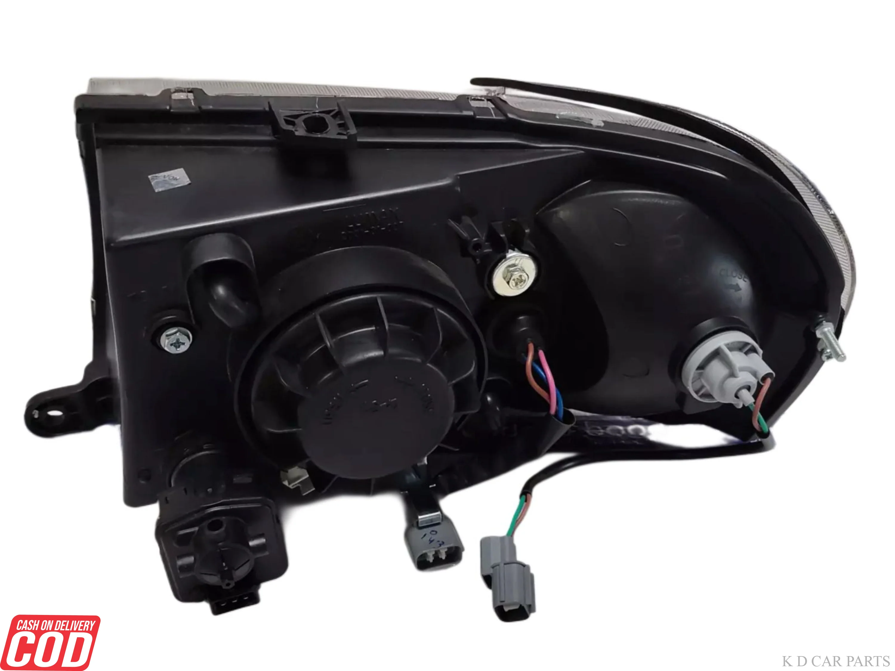 K D Headlight assembly For Tata Safari 2005-2017 CHROME - Image 6