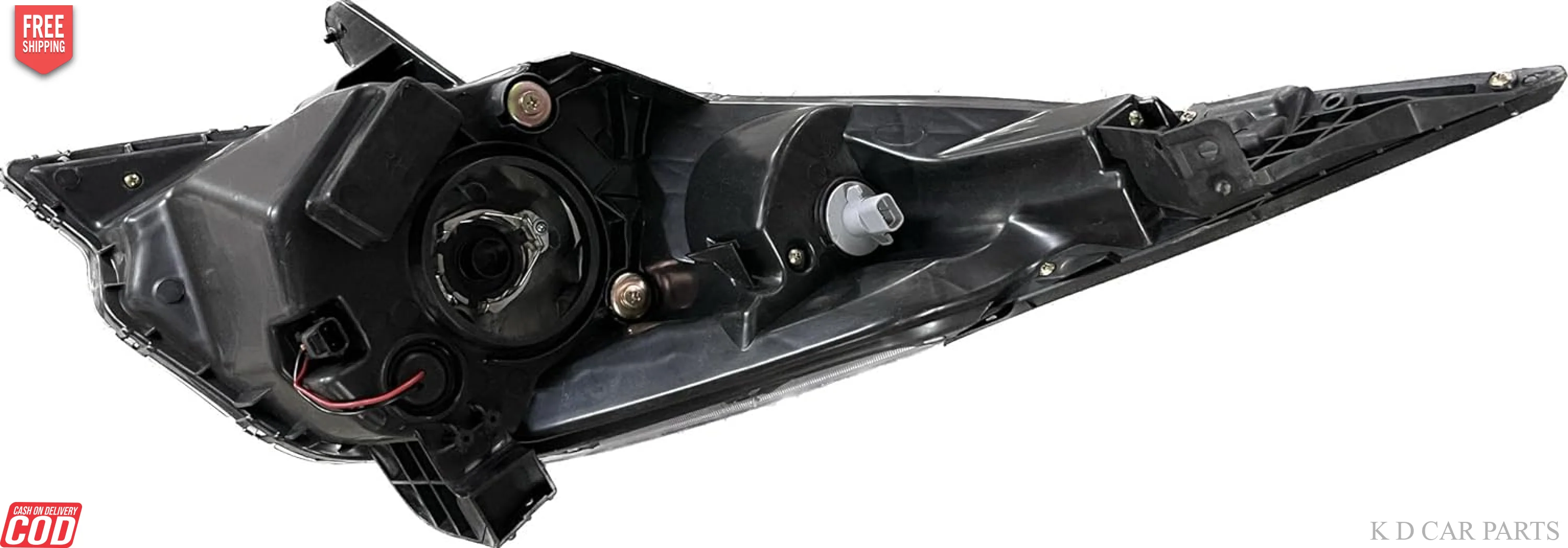 K D Headlight for Chevrolet Beat 2010-2014 ( WITHOUT ADJUSTABLE MOTOR) - Image 6