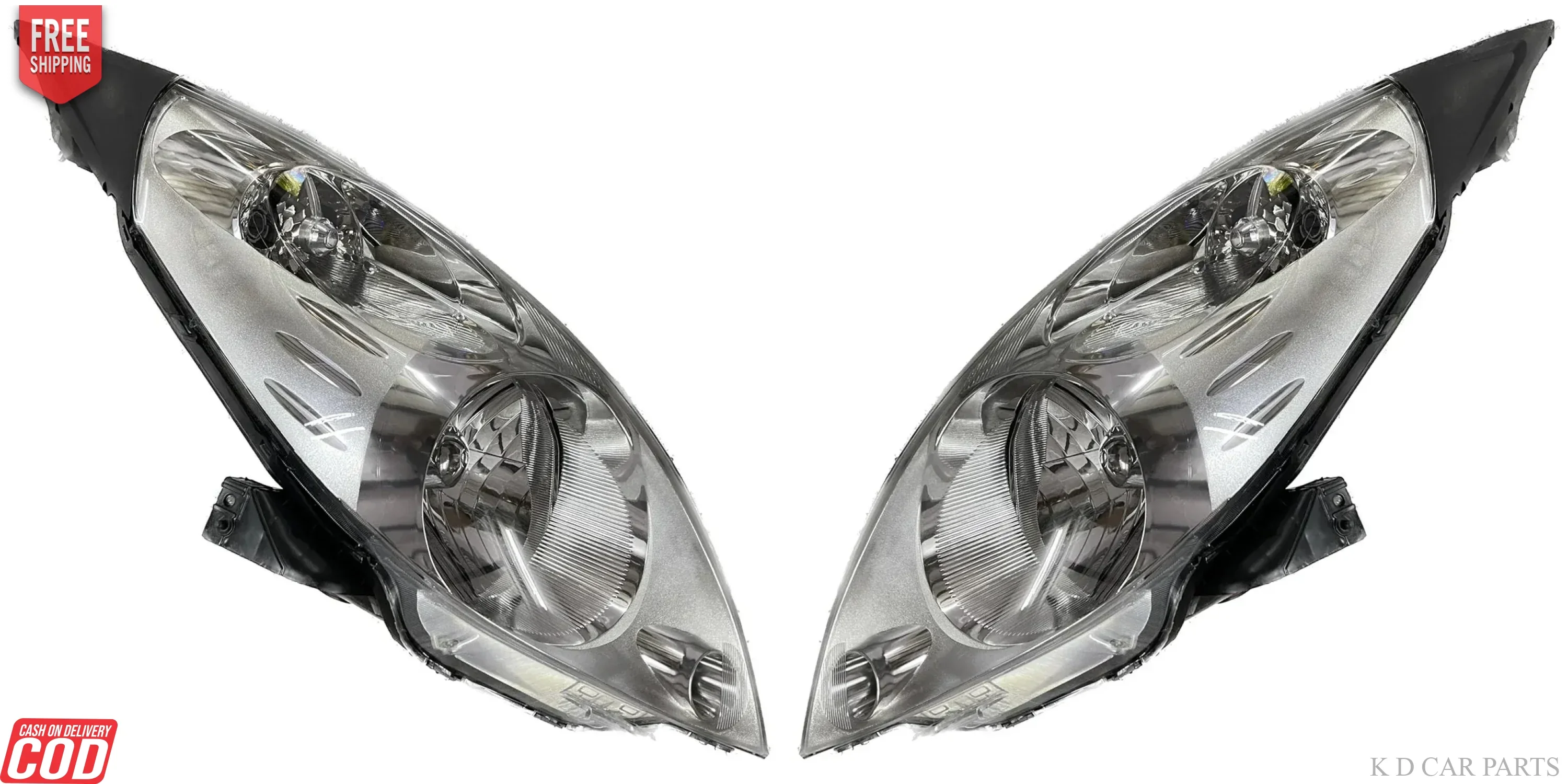 K D Headlight for Chevrolet Beat 2010-2014 ( WITHOUT ADJUSTABLE MOTOR) - Image 8