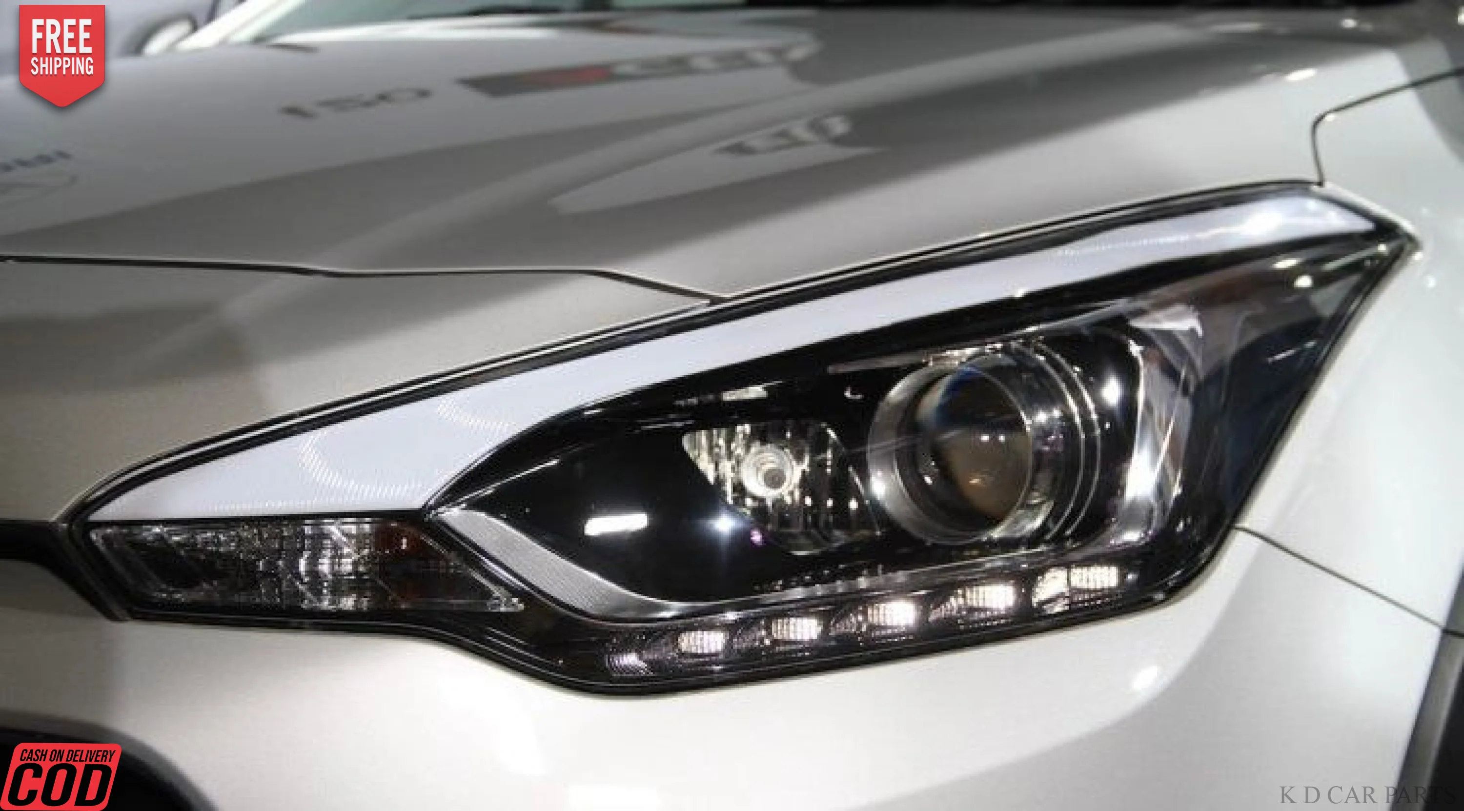 K D HEADLIGHT FOR HYUNDAI I20 ACTIVE 2015-2018 / ELITE 2014- 2020 - Image 19