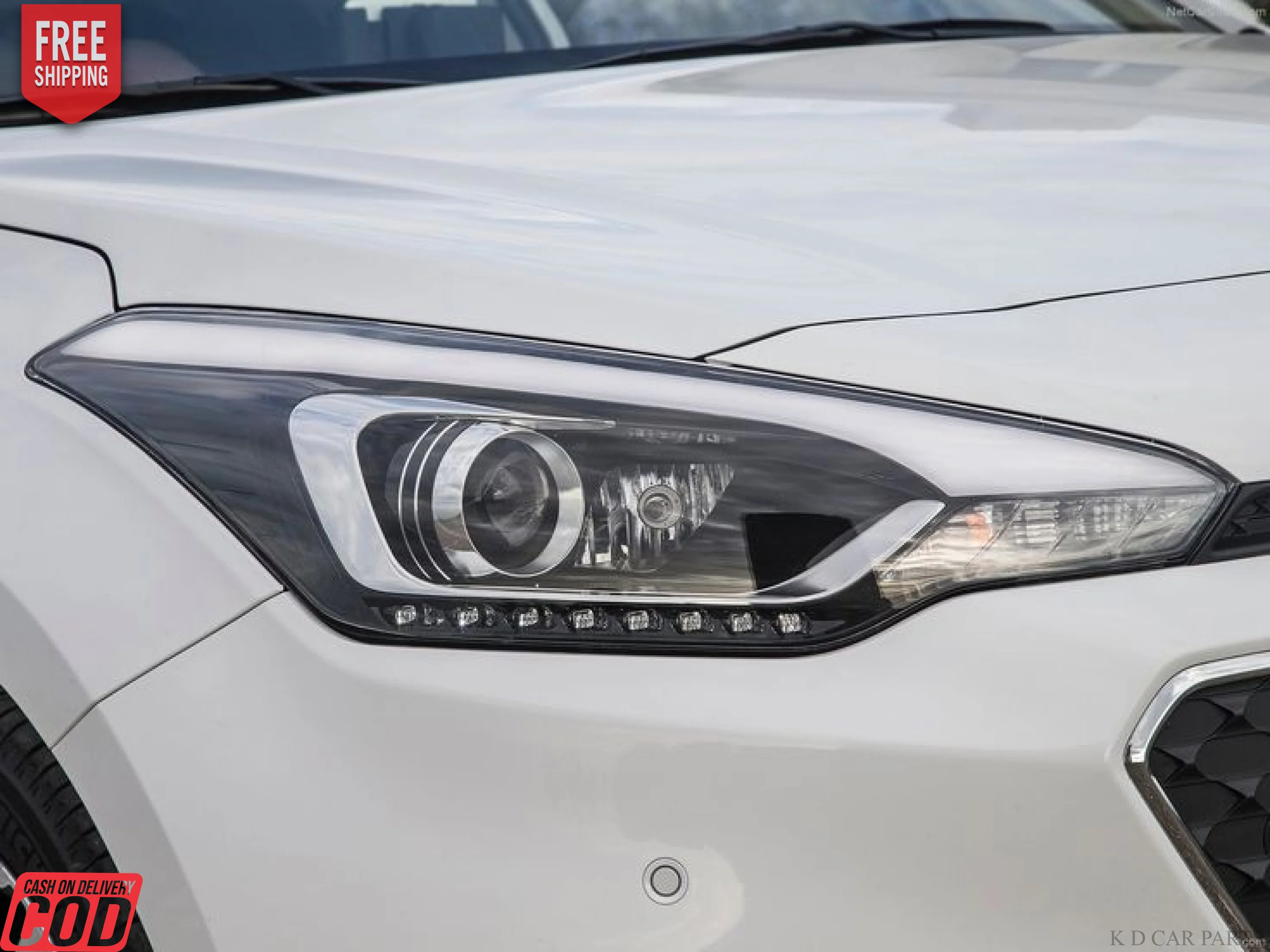 K D HEADLIGHT FOR HYUNDAI I20 ACTIVE 2015-2018 / ELITE 2014- 2020 - Image 3