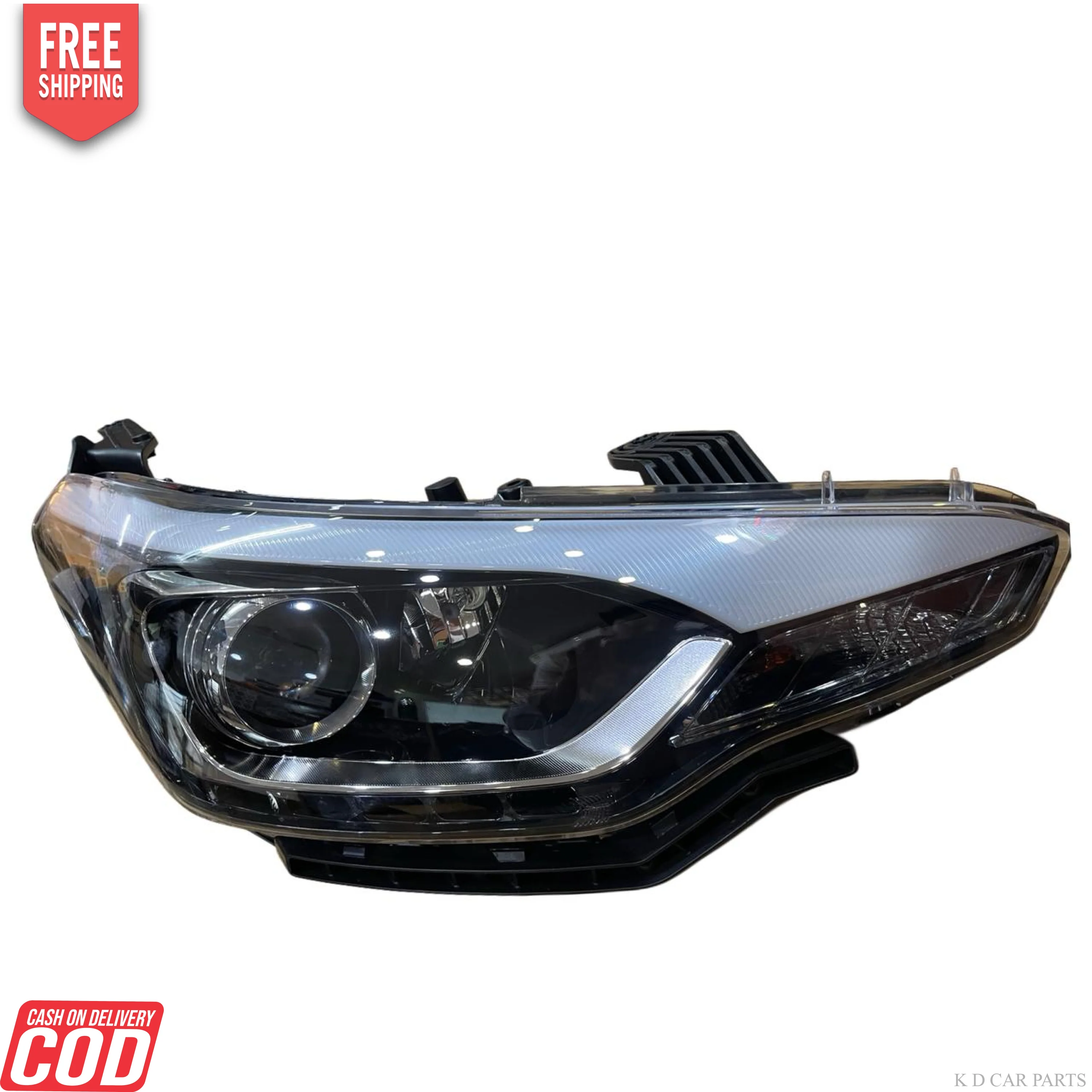 K D HEADLIGHT FOR HYUNDAI I20 ACTIVE 2015-2018 / ELITE 2014- 2020 - Image 7