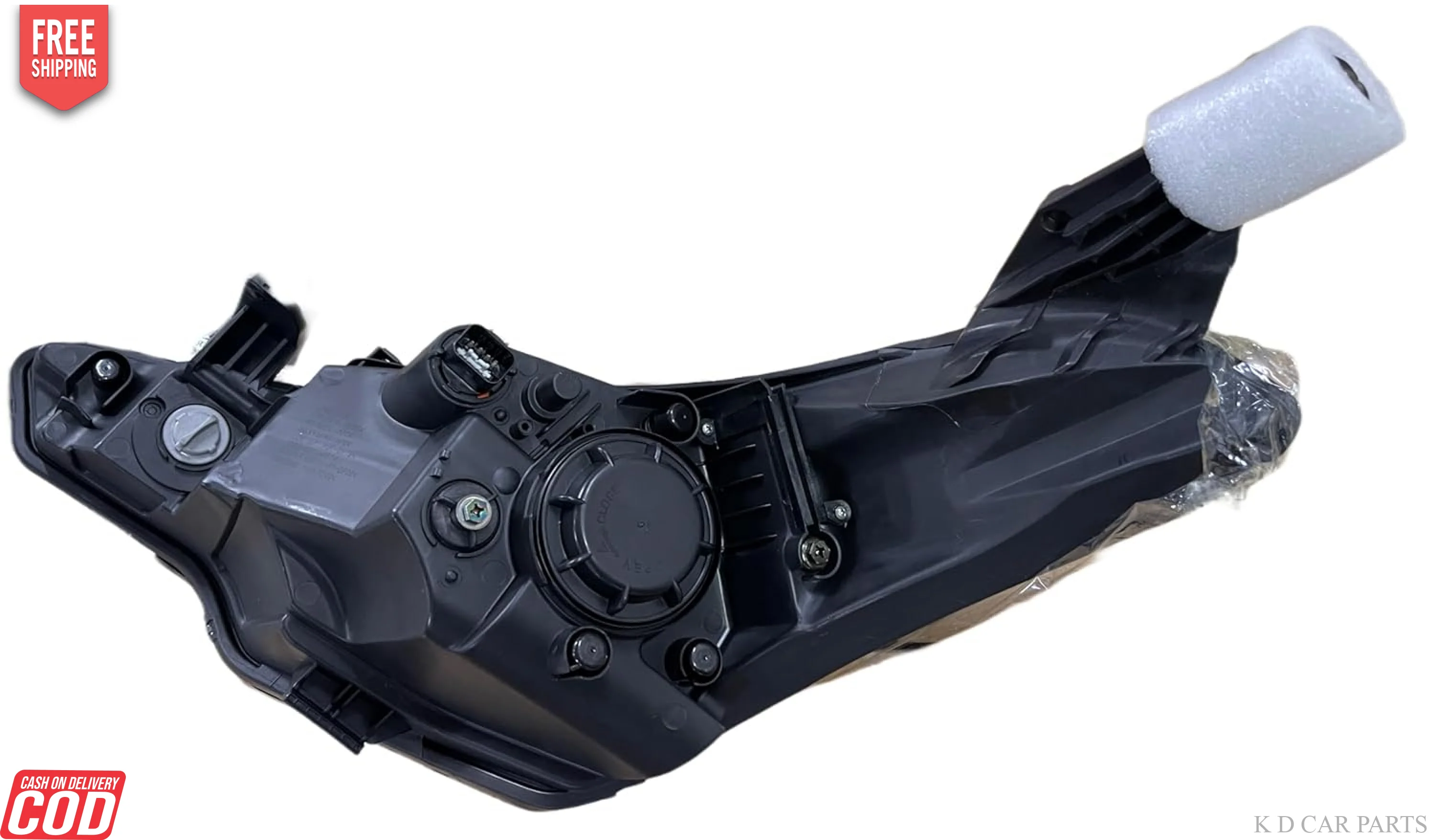 K D Headlight for Hyundai I20 Elite Without Projector & Adjustable Motor 2014-2020 - Image 3