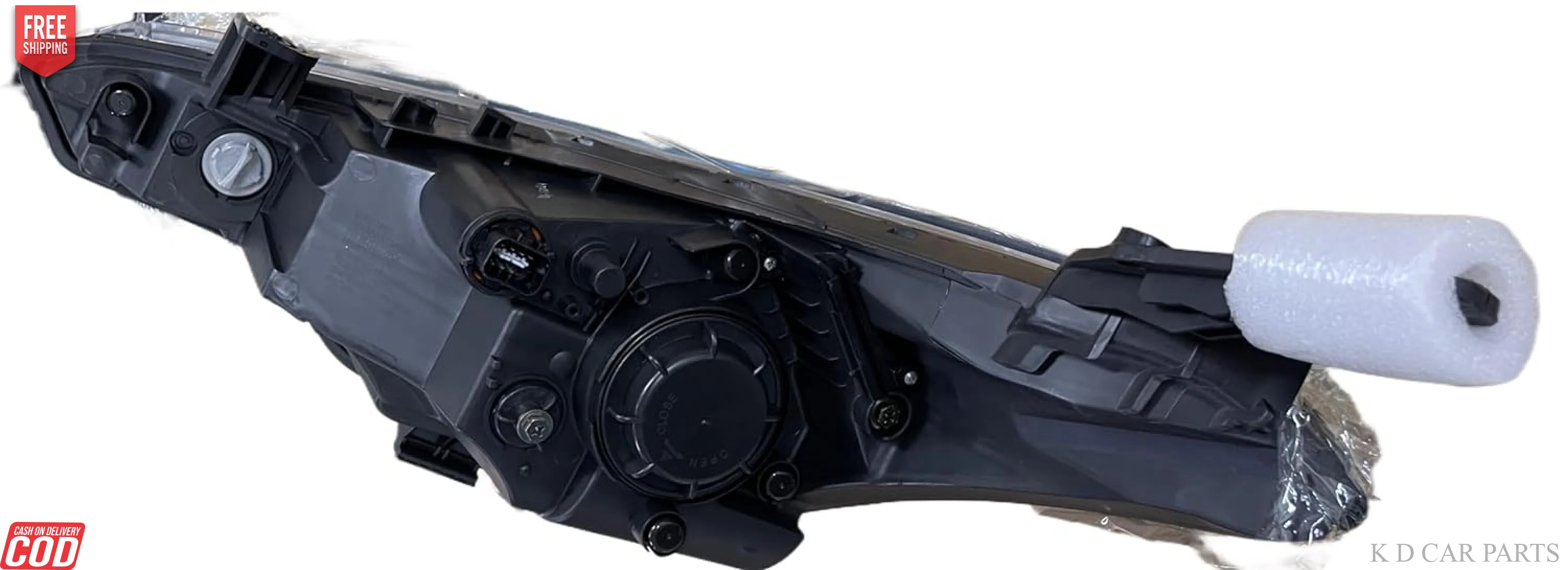 K D Headlight for Hyundai I20 Elite Without Projector & Adjustable Motor 2014-2020 - Image 6