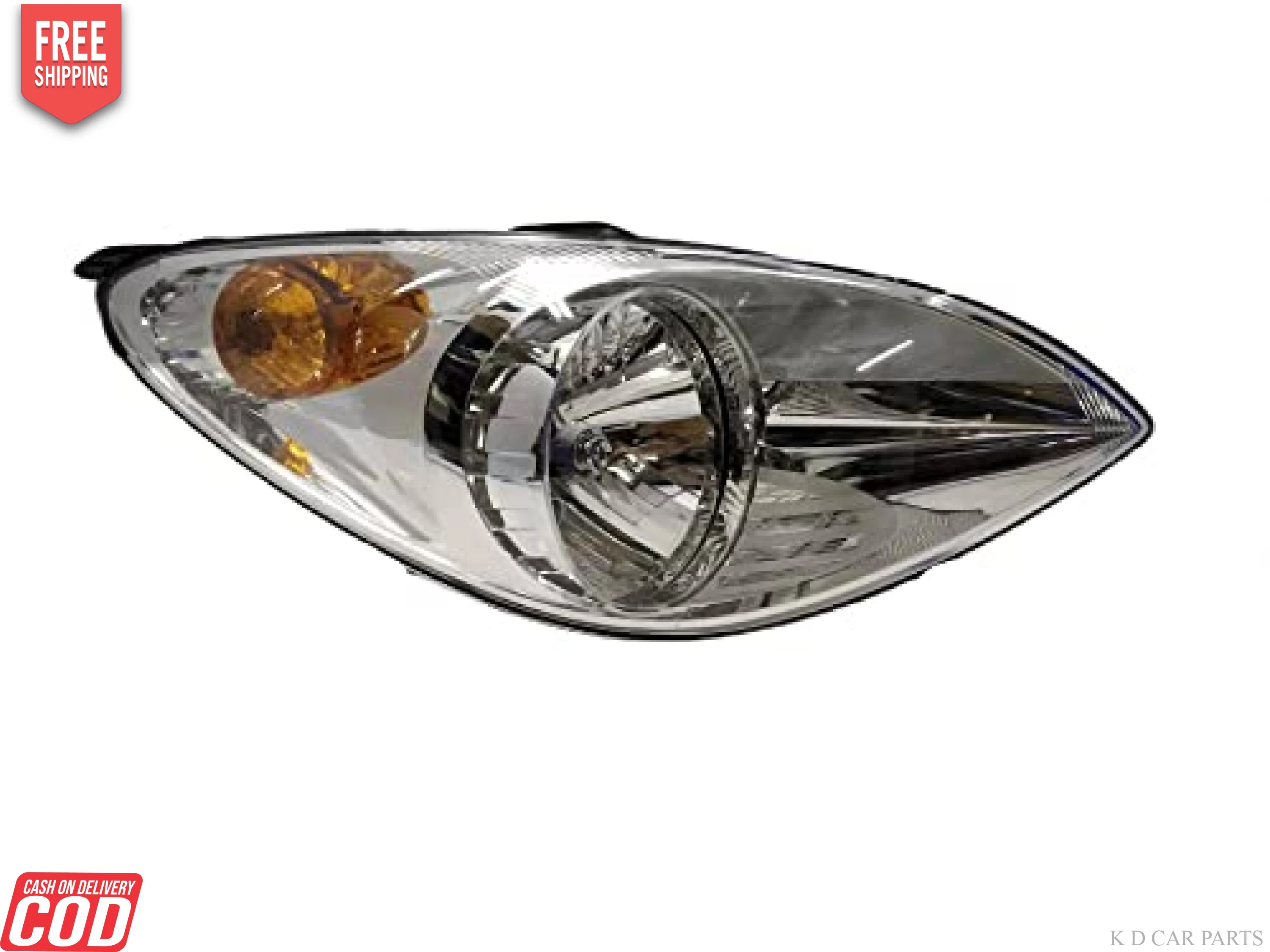 K D Headlight For Hyundai I20  2008-2012 ( WITHOUT ADJUSTABLE MOTOR) - Image 3