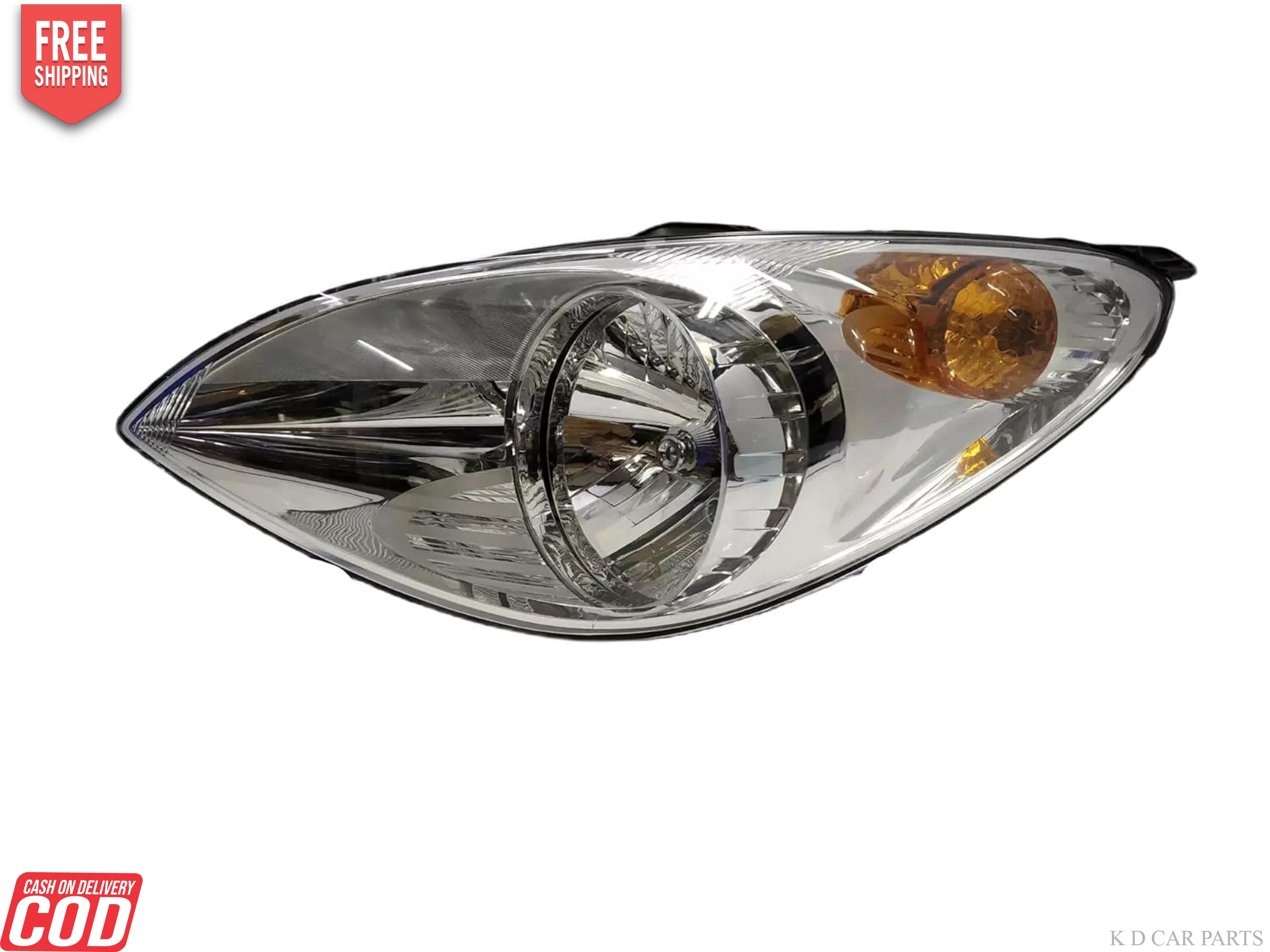 K D Headlight For Hyundai I20  2008-2012 ( WITHOUT ADJUSTABLE MOTOR) - Image 7