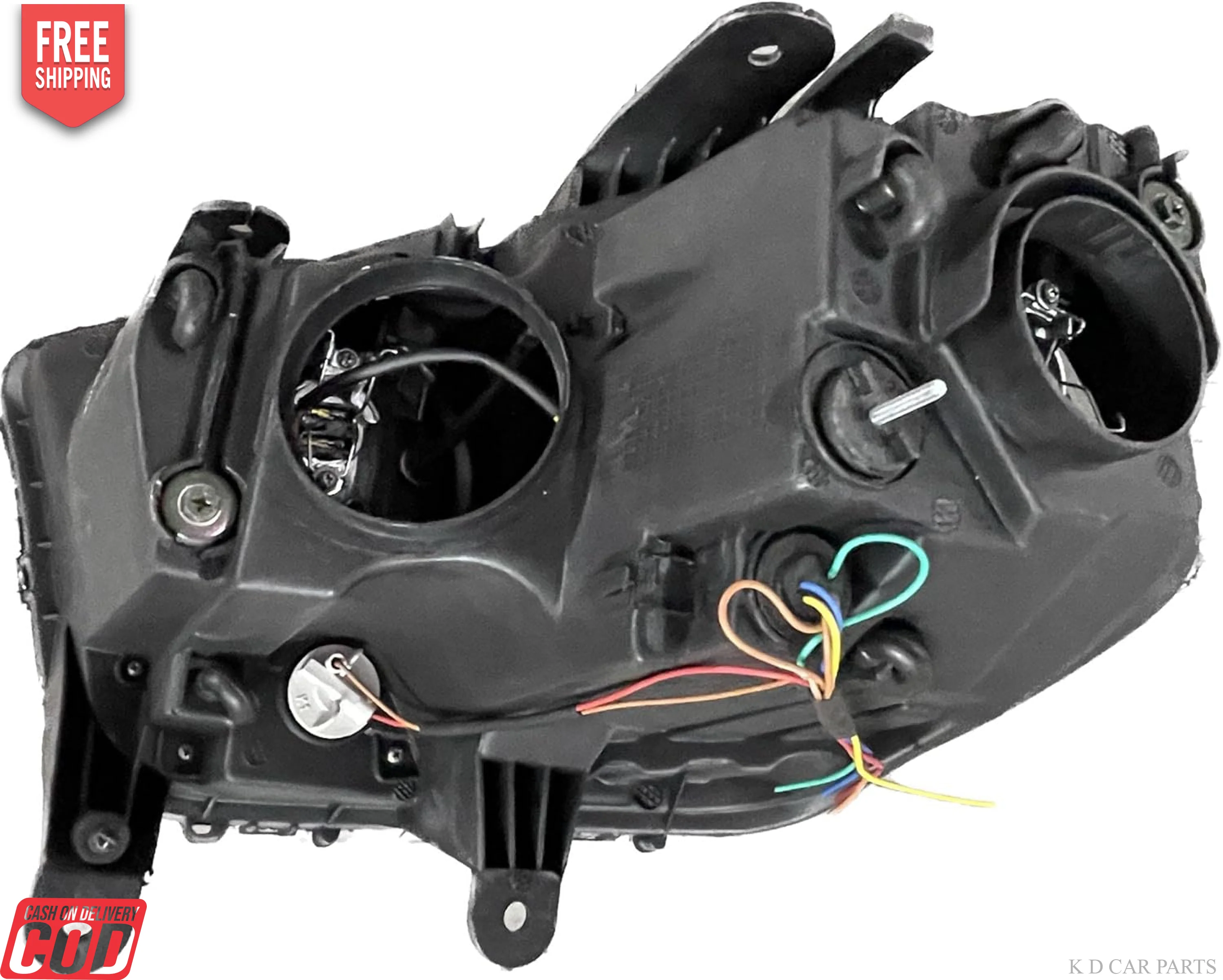 K D Headlight for Mahindra Scorpio S2/S10/S11/ S9/ S12/ S7 (All S Variants) Without Projector | Halogen - Image 2