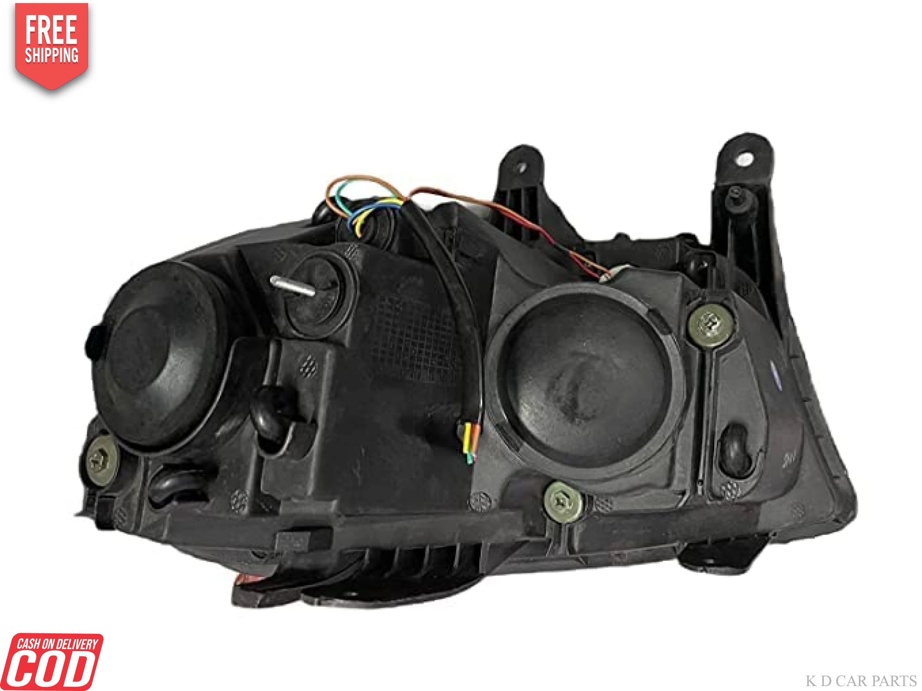 K D Headlight for Mahindra Scorpio S2/S10/S11/ S9/ S12/ S7 (All S Variants) Without Projector | Halogen - Image 4