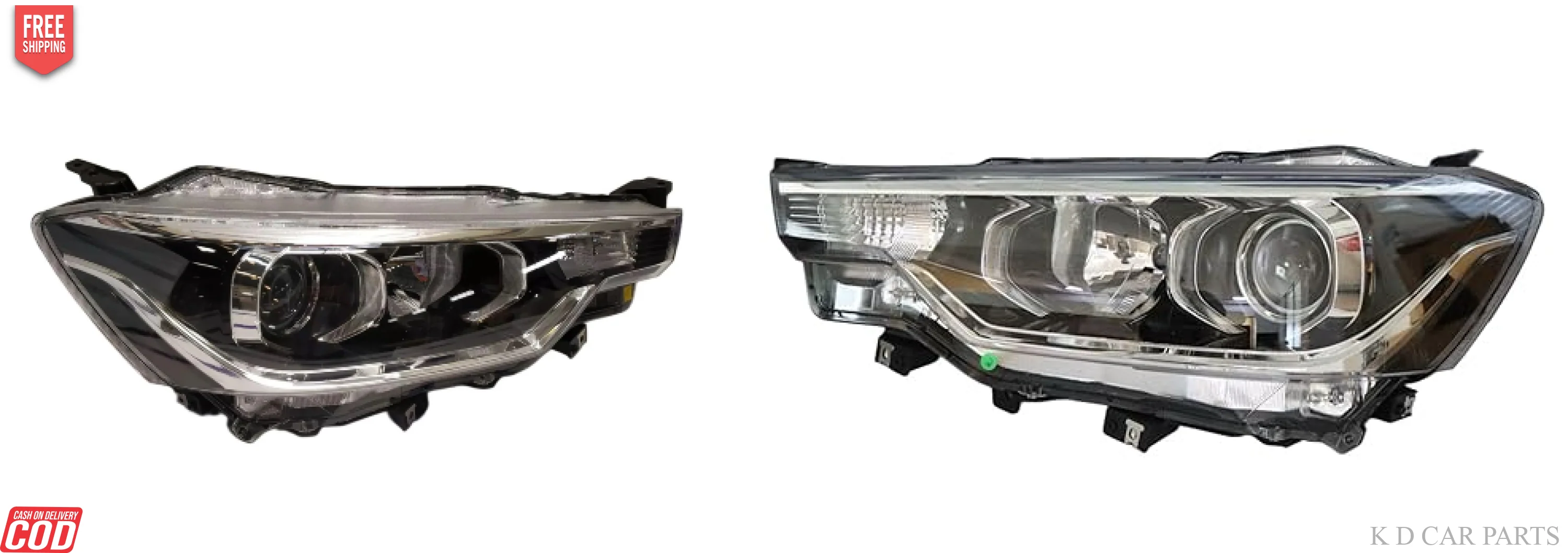 K D Headlight for Maruti Ertiga Without Adjustable Motor 2018-NOW