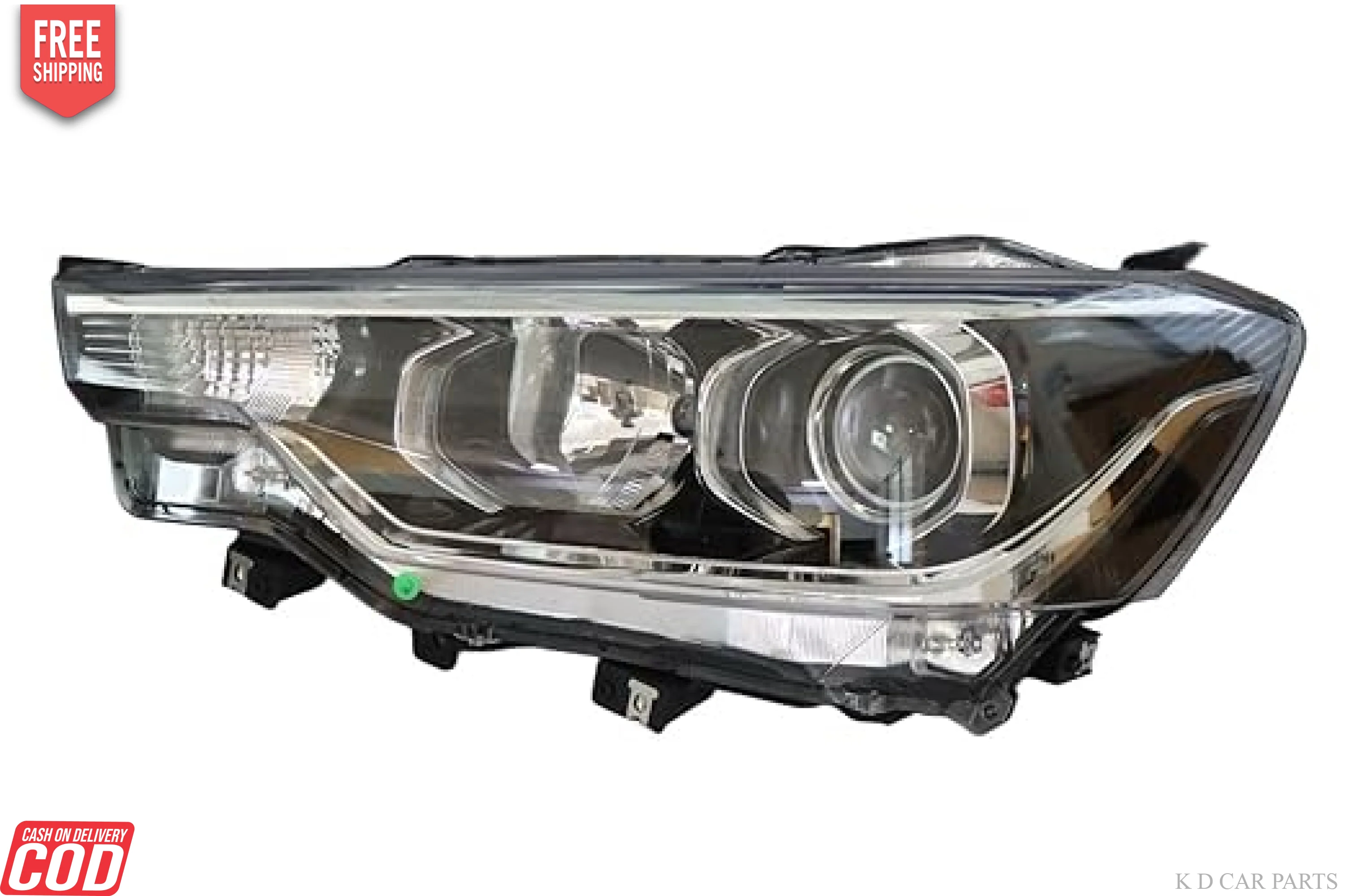 K D Headlight for Maruti Ertiga Without Adjustable Motor 2018-NOW - Image 2
