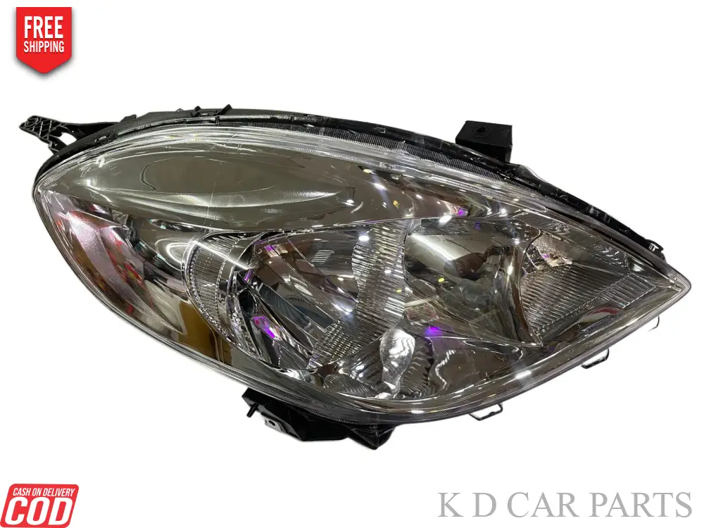 K D Headlight for Nissan Sunny 2011-2014 ( WITHOUT ADJUSTABLE MOTOR) - Image 2