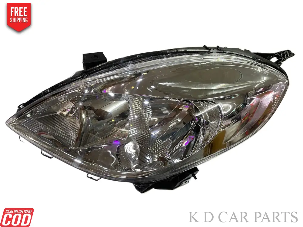 K D Headlight for Nissan Sunny 2011-2014 ( WITHOUT ADJUSTABLE MOTOR) - Image 3