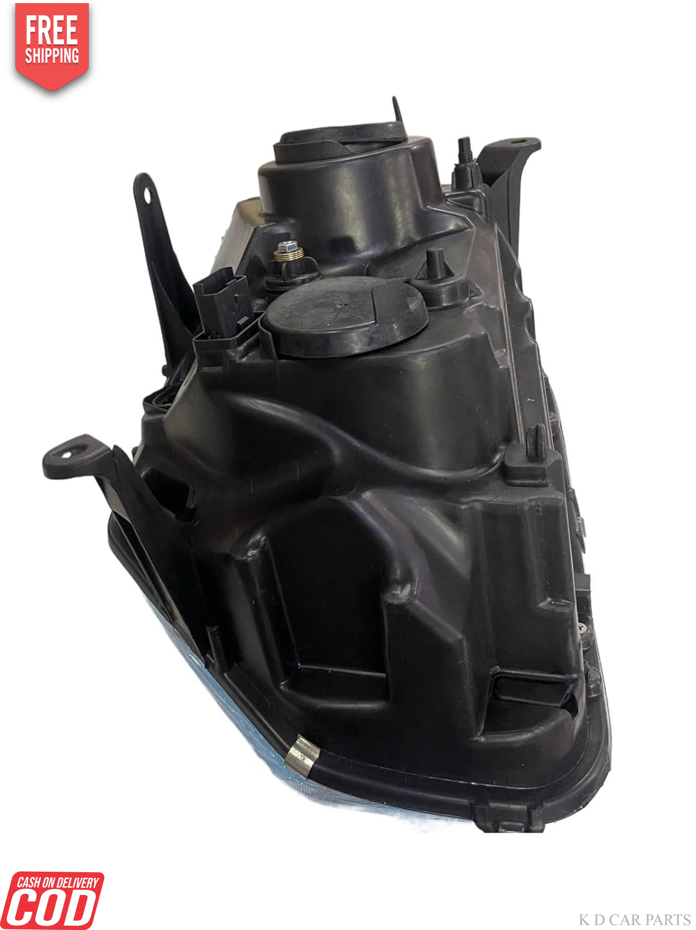 K D Headlight for Renault Duster 110 BLACK  BIG BRACKET TYPE 2 - Image 7