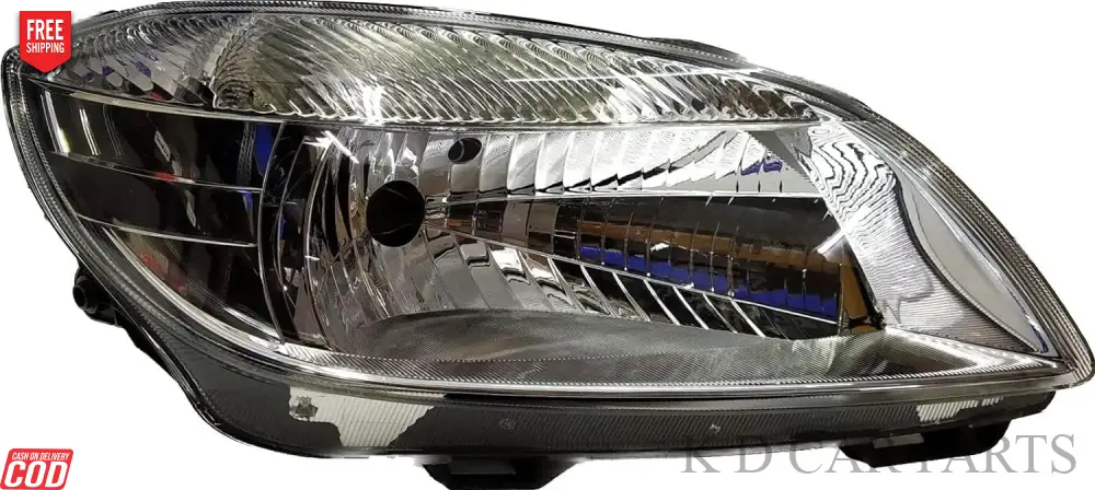 K D Headlight For Skoda RAPID 2011-2014/ FABIA 2010-2013  ( WITHOUT ADJUSTABLE MOTOR) - Image 2