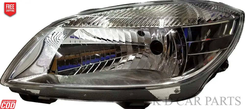 K D Headlight For Skoda RAPID 2011-2014/ FABIA 2010-2013  ( WITHOUT ADJUSTABLE MOTOR) - Image 6