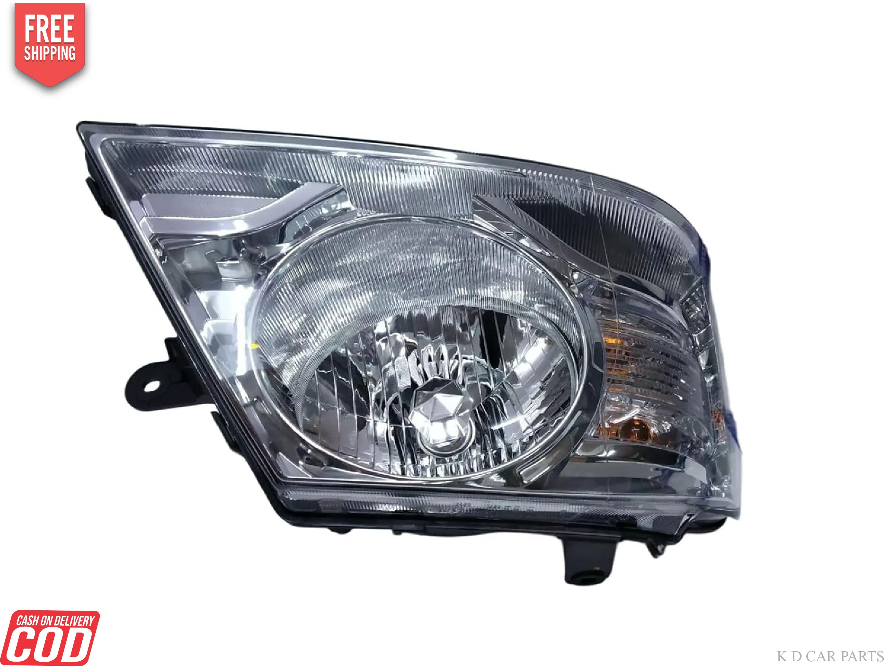 K D Headlight for Tata Yodha/XENON (2008-2017) Without Adjustable Motor - Image 3