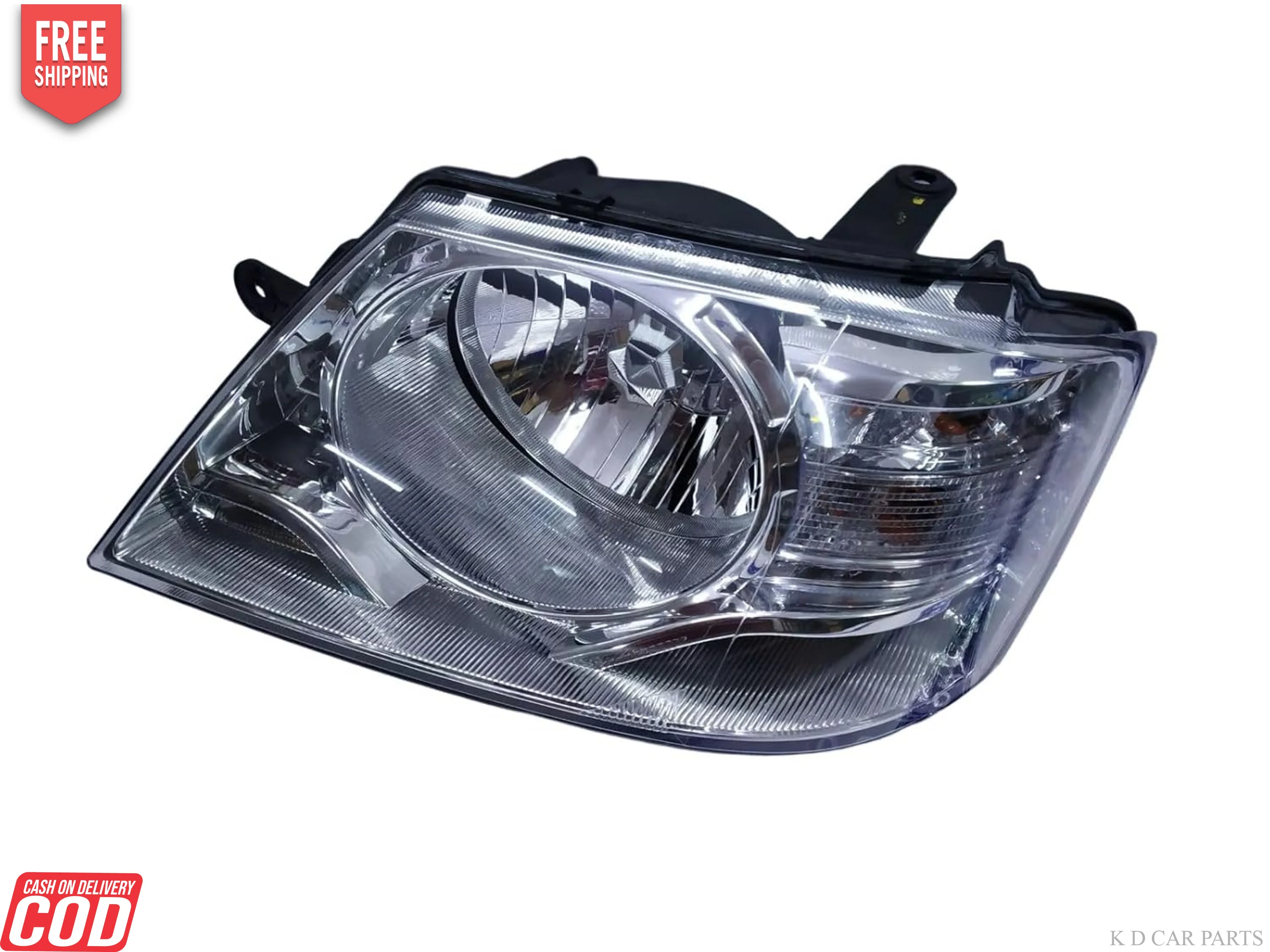 K D Headlight for Tata Yodha/XENON (2008-2017) Without Adjustable Motor - Image 4