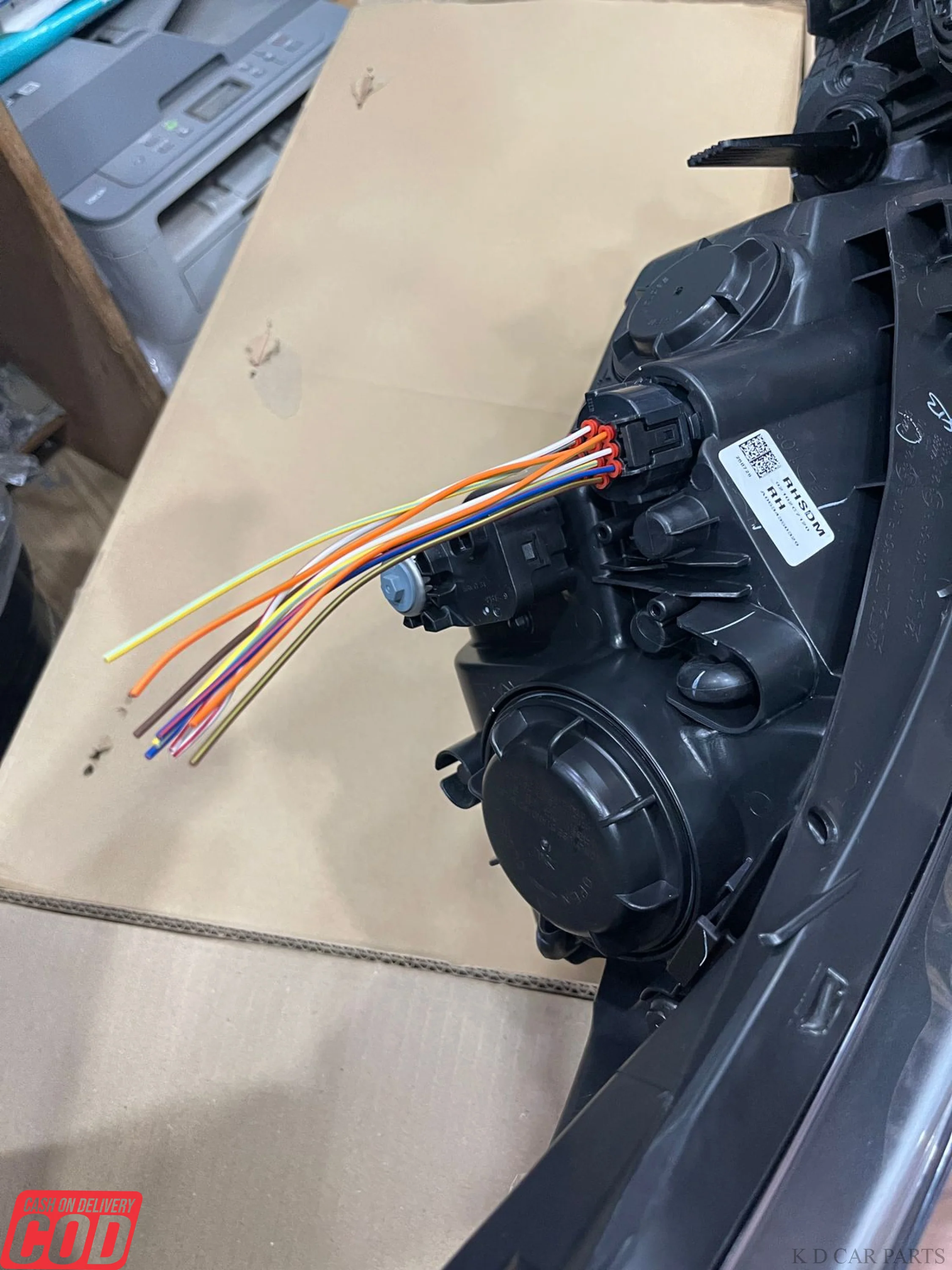 K D I20 Headlight Coupler, 10 Pin Connector, Compatible with Hyundai I20, Automotive Wiring Harness Adapter - Image 2