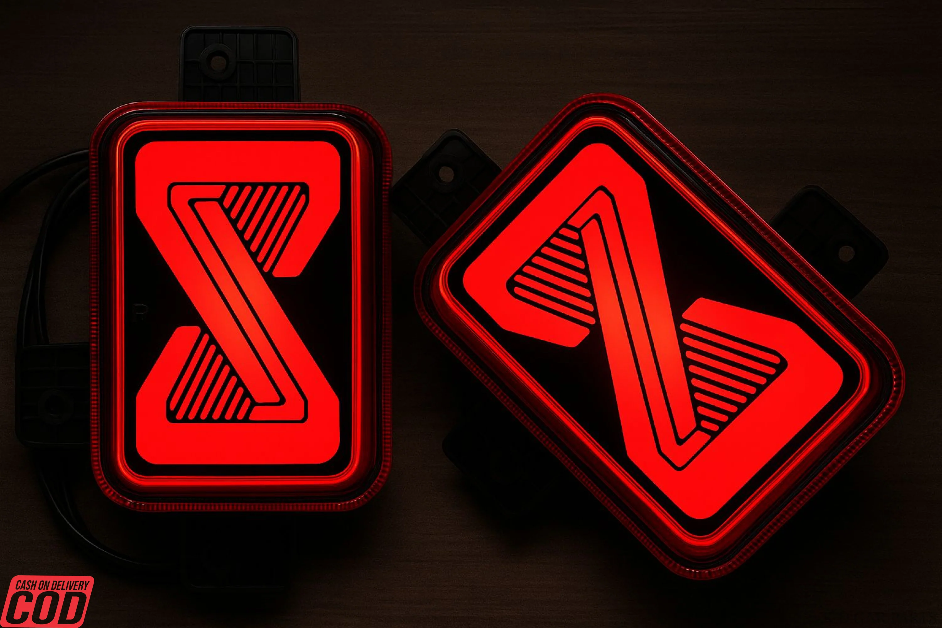 K D LED Bumper Reflector Lights for Mahindra Thar 2020-NOW