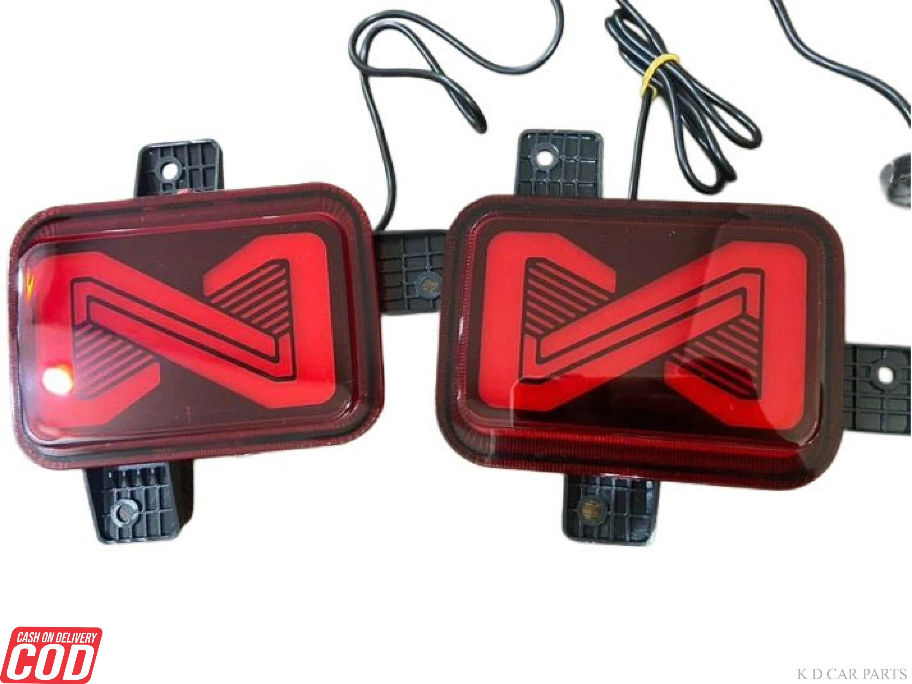 K D LED Bumper Reflector Lights for Mahindra Thar 2020-NOW - Image 3