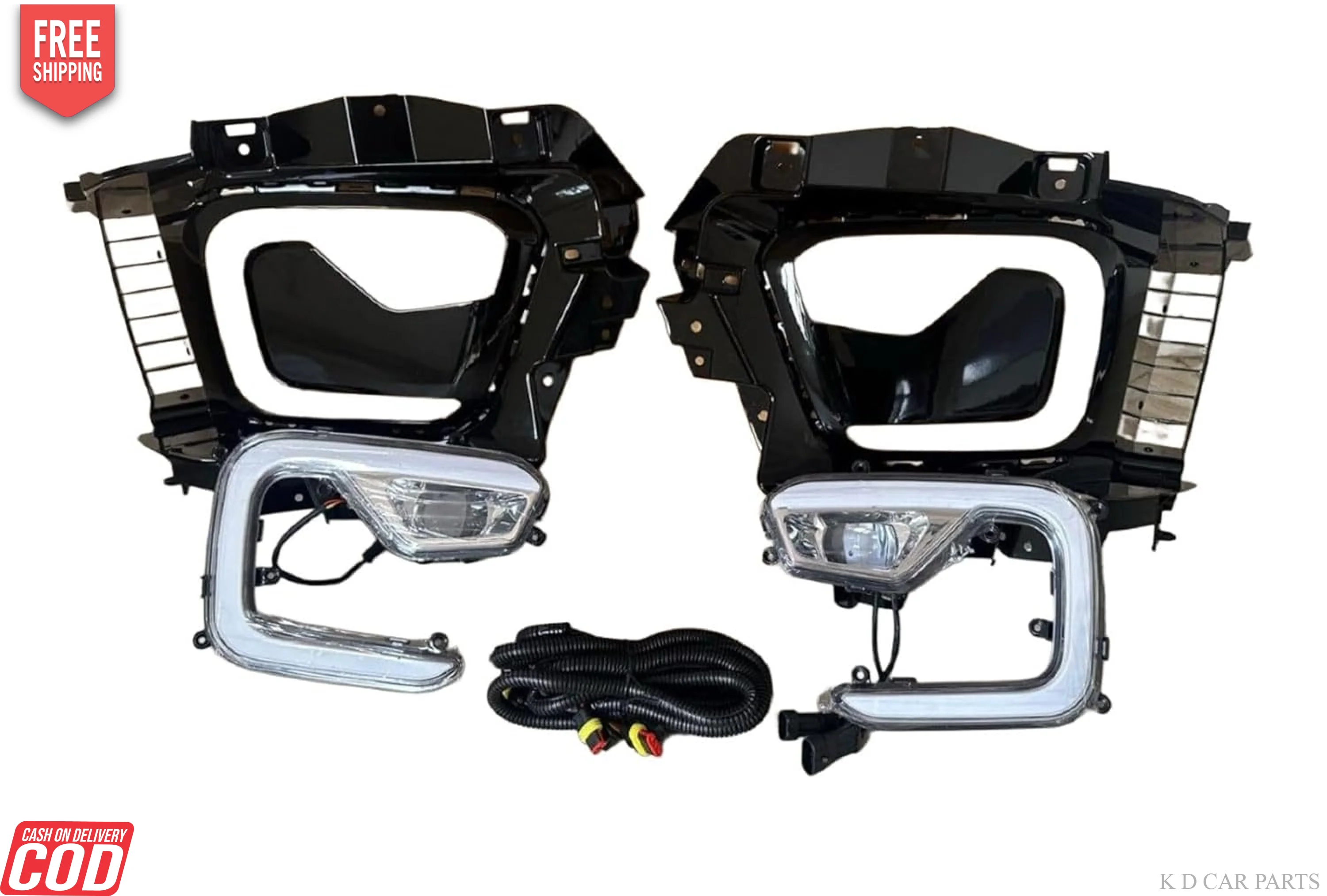 K D LED DRL Fog Lamp  for Mahindra Scorpio N 2022-Onwards - Image 3