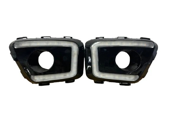 K D LED Fog Lamp DRL Cover Set For Mahindra SCORPIO N 2022-2026 ( Pair )