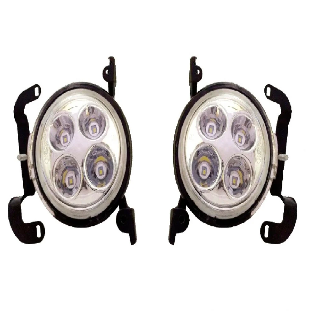 K D LED Fog Lamp Set For Hyundai XING 2003-2014 (Pair)