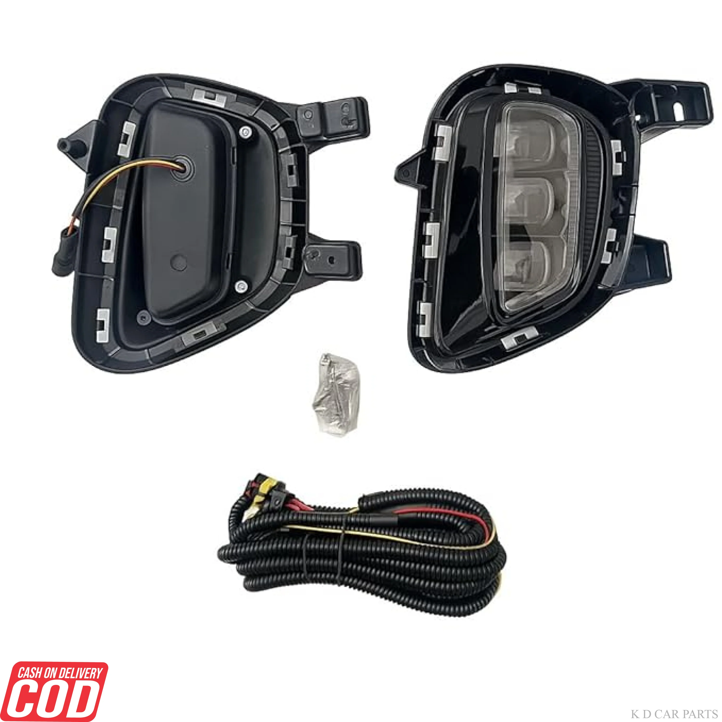 K D LED Fog Lamp  For KIA Sonet With Complete Kit  2020-2022 - Image 3
