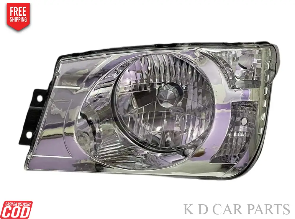 K D Lighting Head Lamp Assembly Mahindra Bolero Type 2 (2011-NOW) - Image 5