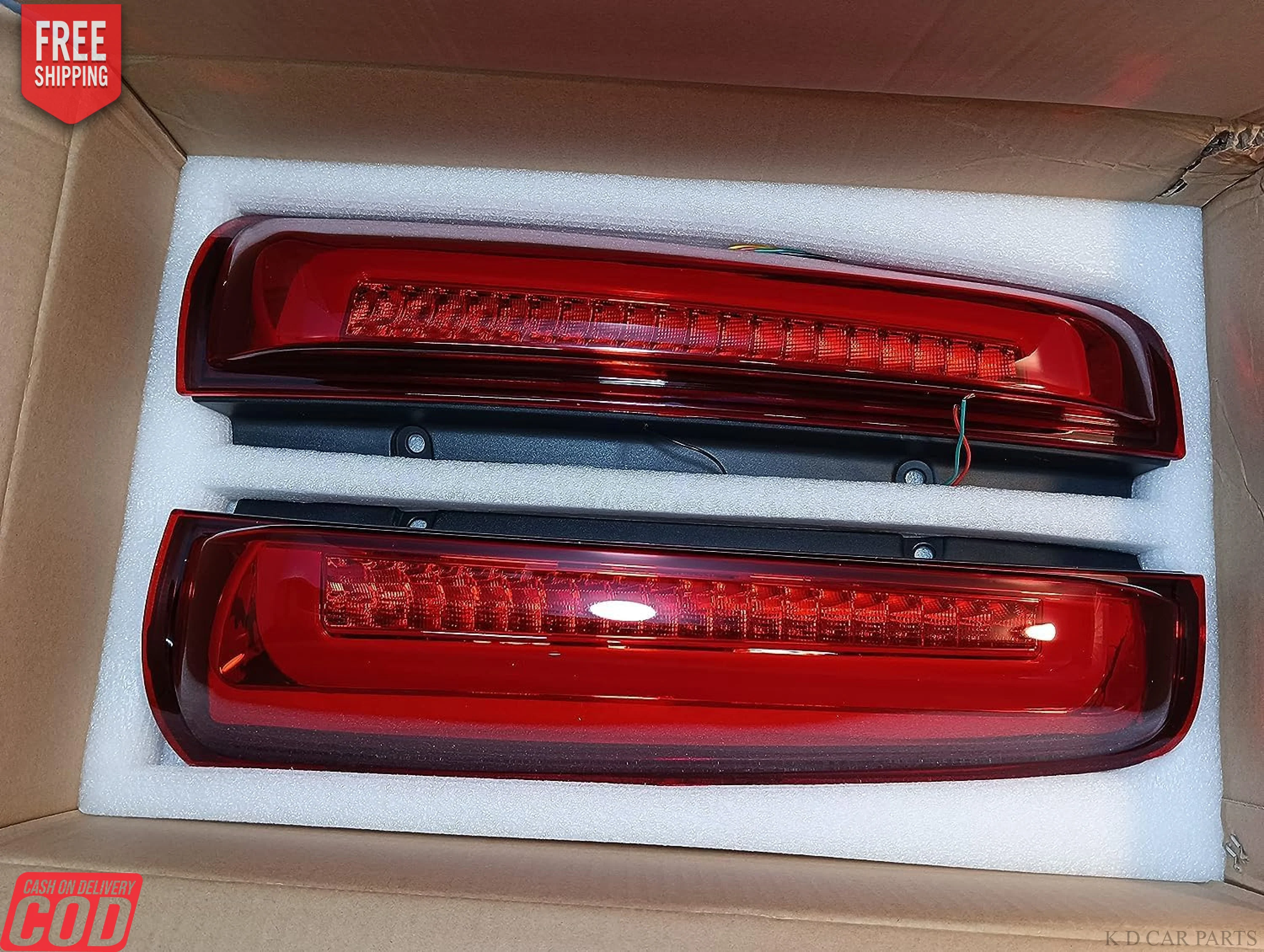 K D Pillar Light For Mahindra Scorpio S2/S10/S11 (All S Variants) Right & Left Both Sides (Pair) LED - Image 6