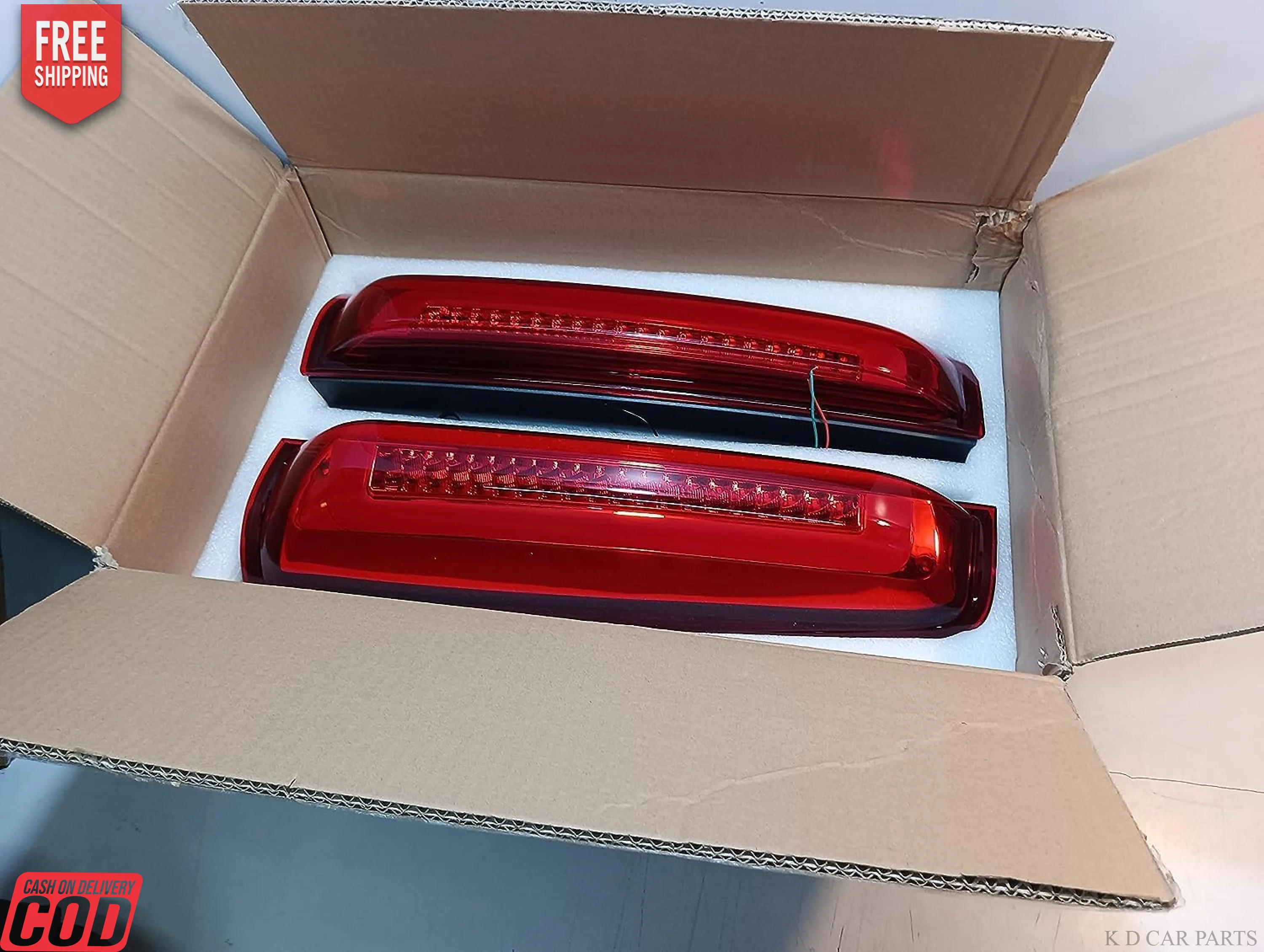 K D Pillar Light For Mahindra Scorpio S2/S10/S11 (All S Variants) Right & Left Both Sides (Pair) LED - Image 8