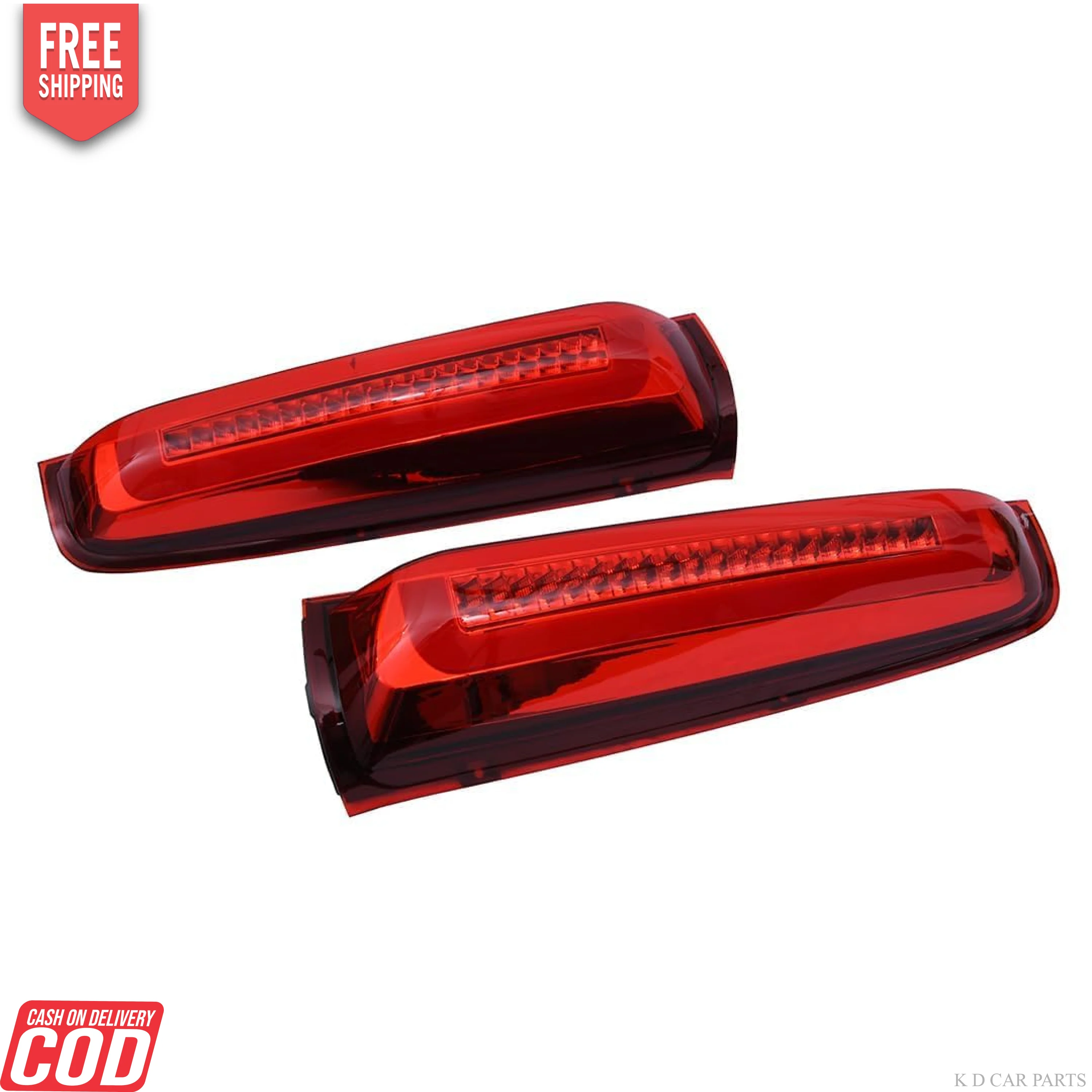 K D Pillar Light For Mahindra Scorpio S2/S10/S11 (All S Variants) Right & Left Both Sides (Pair) LED - Image 3