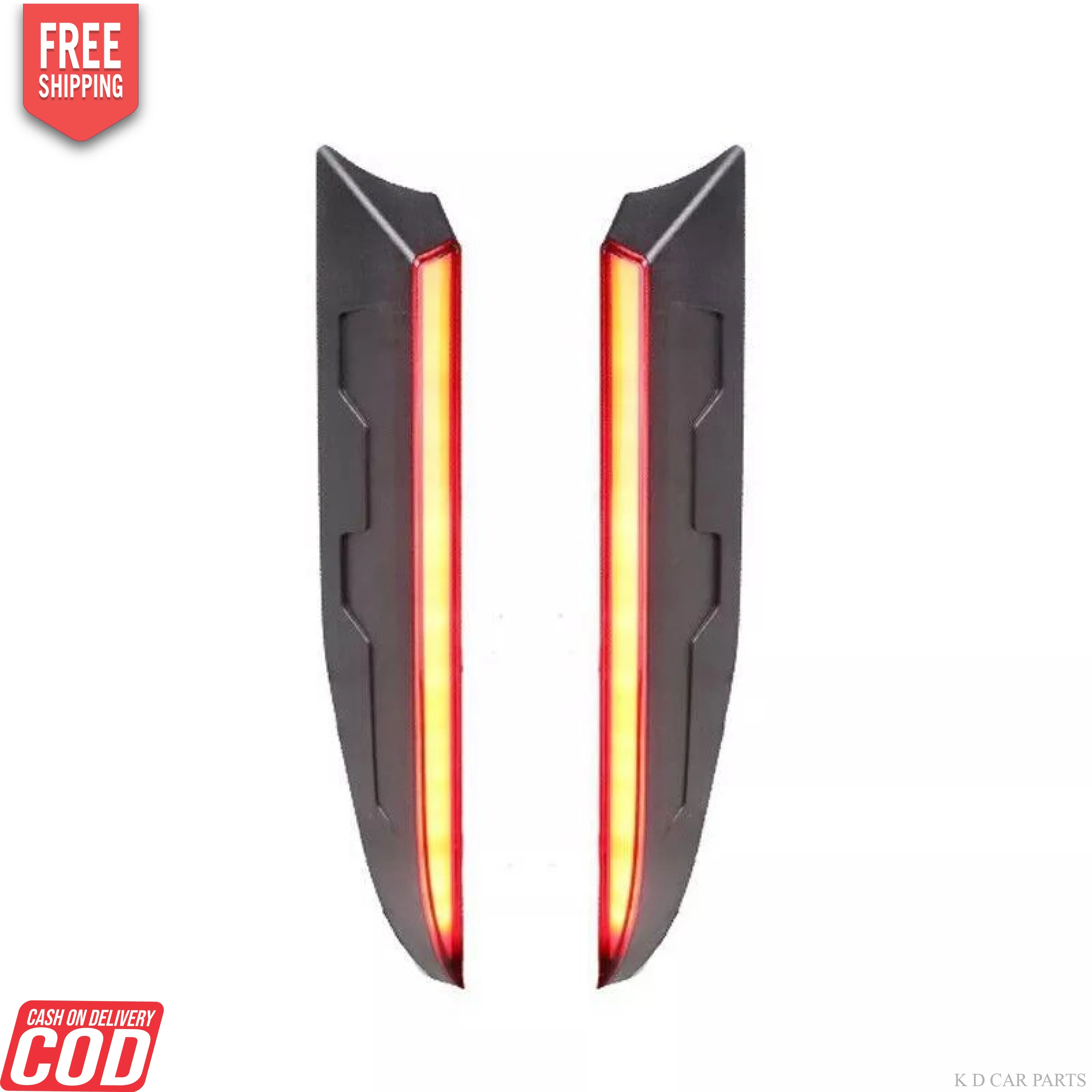 K D Pillar Light For Maruti Suzuki Swift Right & Left Both Sides (Pair) LED - Image 2