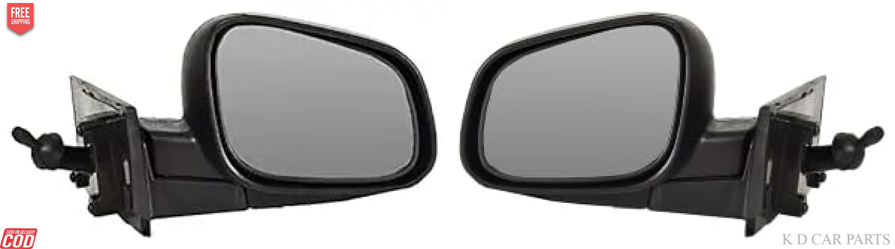K D Side/Door Mirror for Chevrolet BEAT (Black) - Image 9