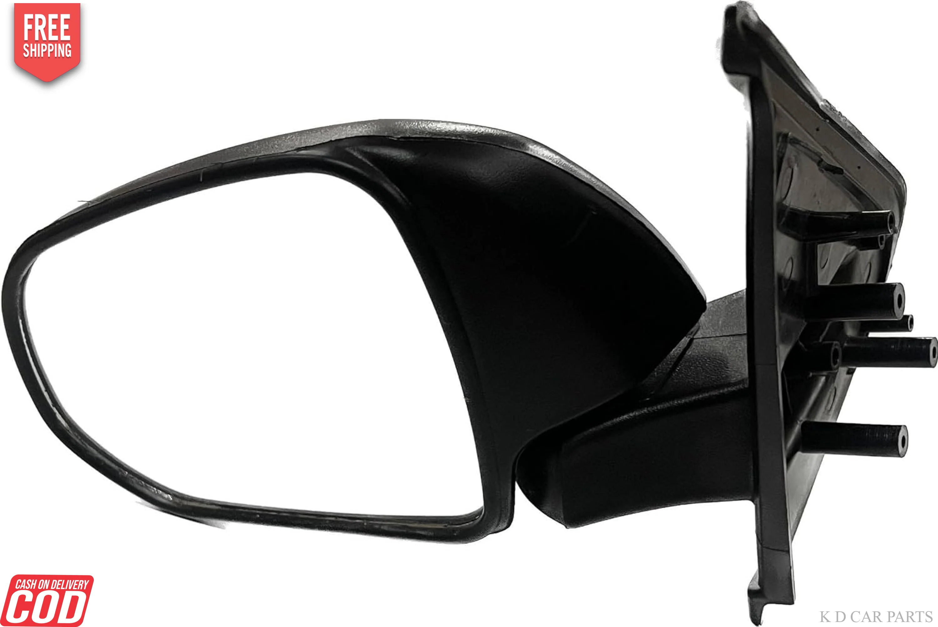 K D Side/Door Mirror for Datsun GO (Black) - Image 6