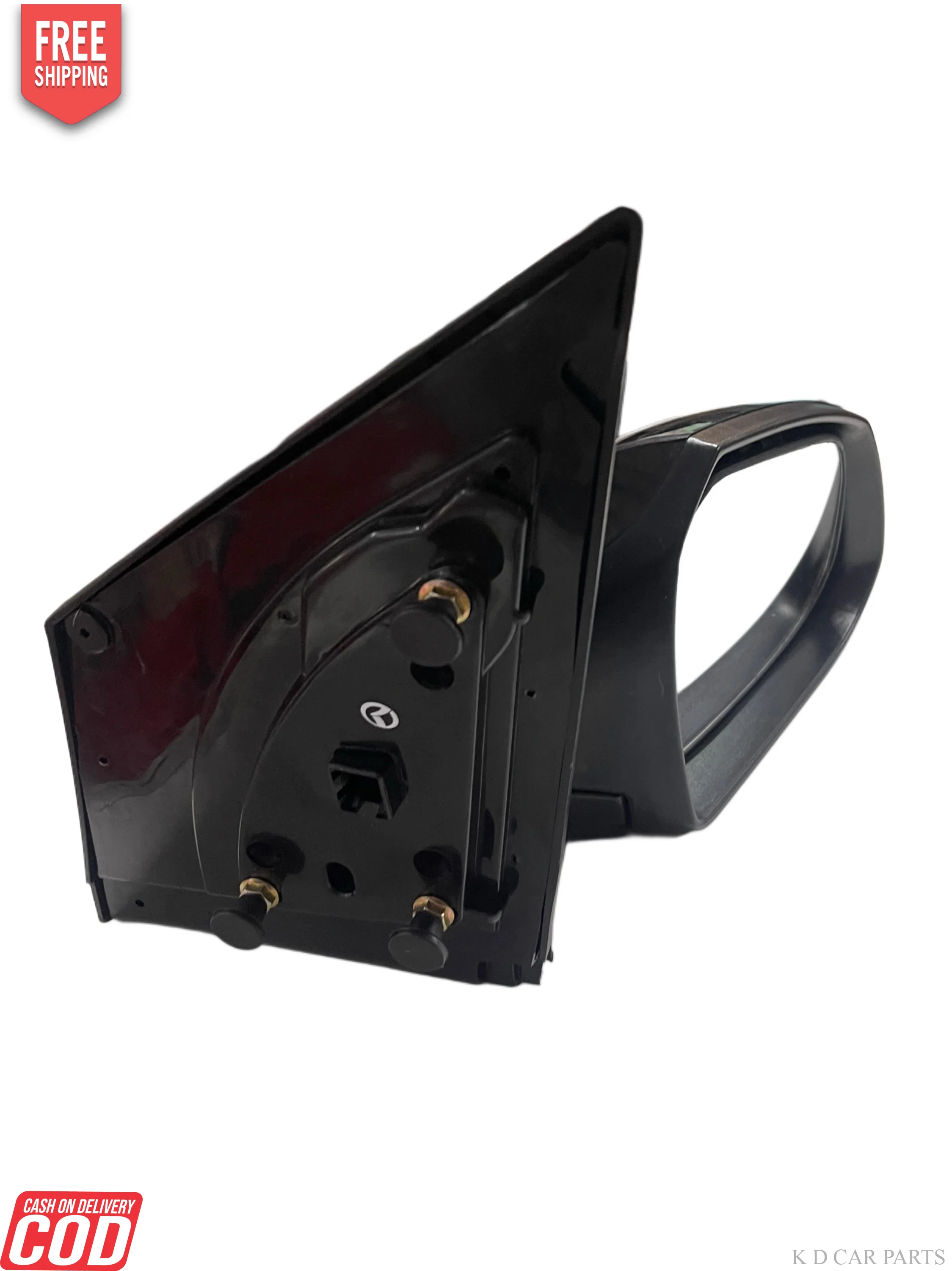 K D Side/Door Mirror for Hyundai Xcent/ I10 Grand Electrical Motor With Indicator (Without Power Fold)(Black) WITH COUPLER - Image 5
