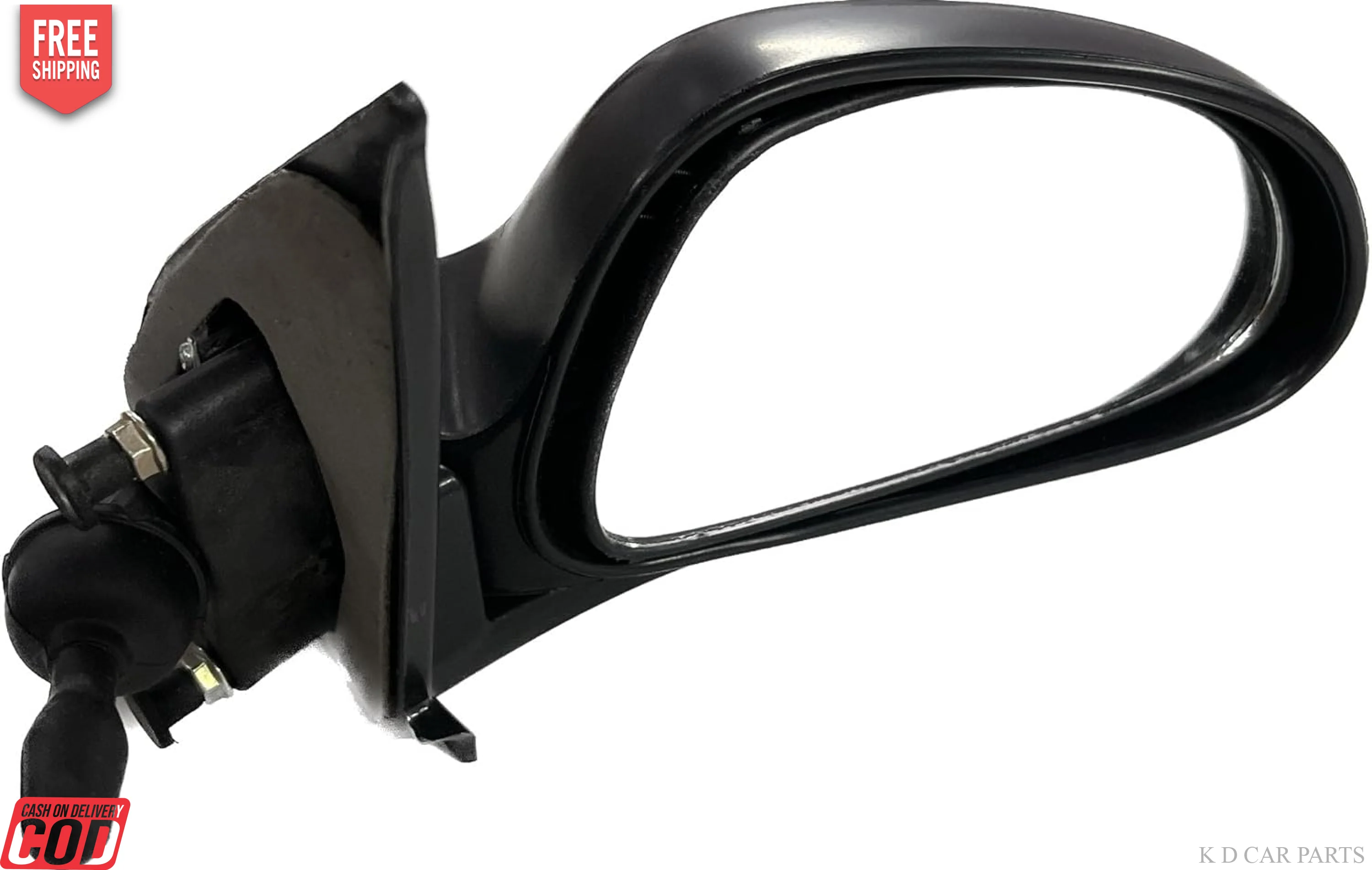 K D Side/Door Mirror for Maruti Alto 800 VX Adjustable(Black) - Image 7