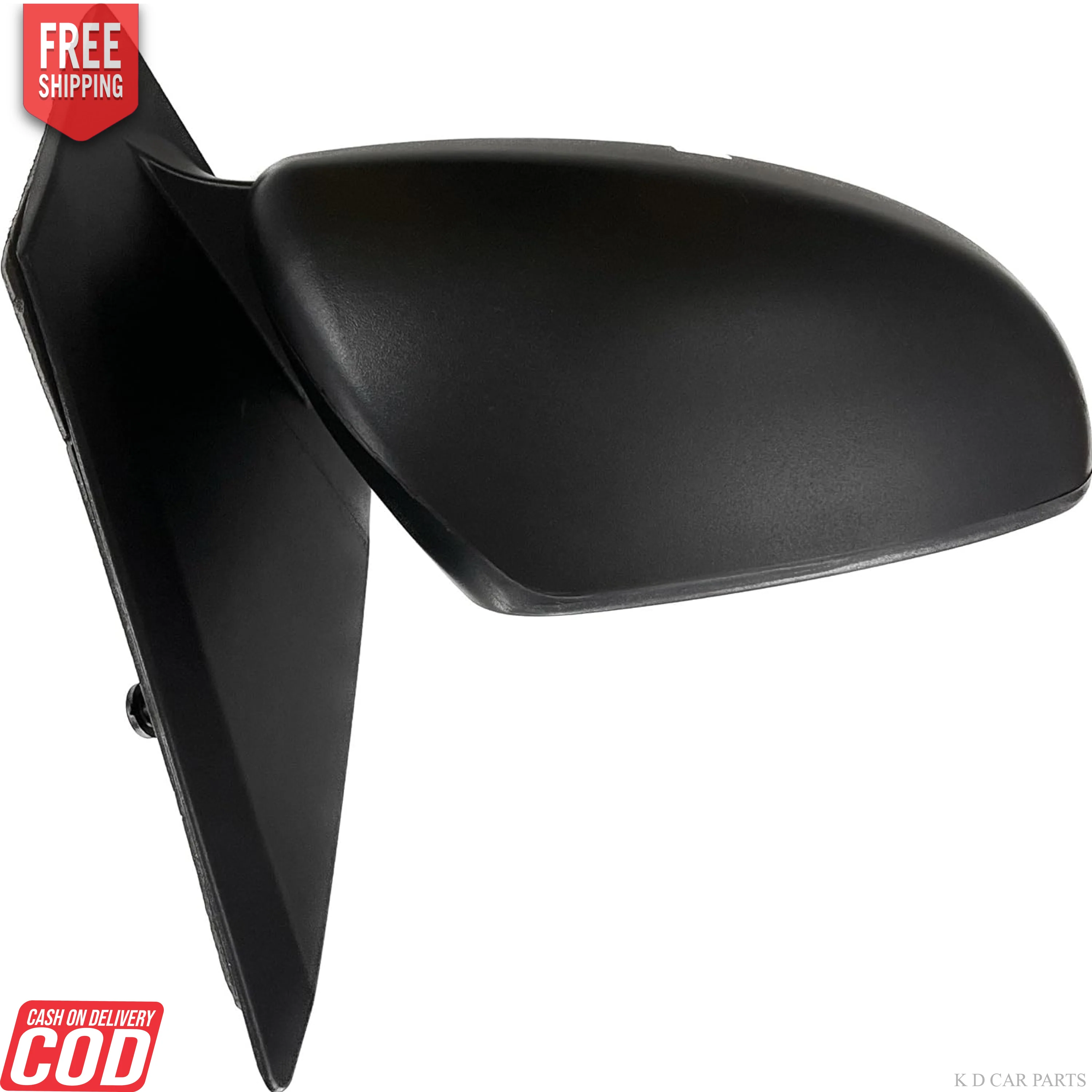 K D Side/Door Mirror for Maruti Celerio LX Non- Adjustable(Black) - Image 4