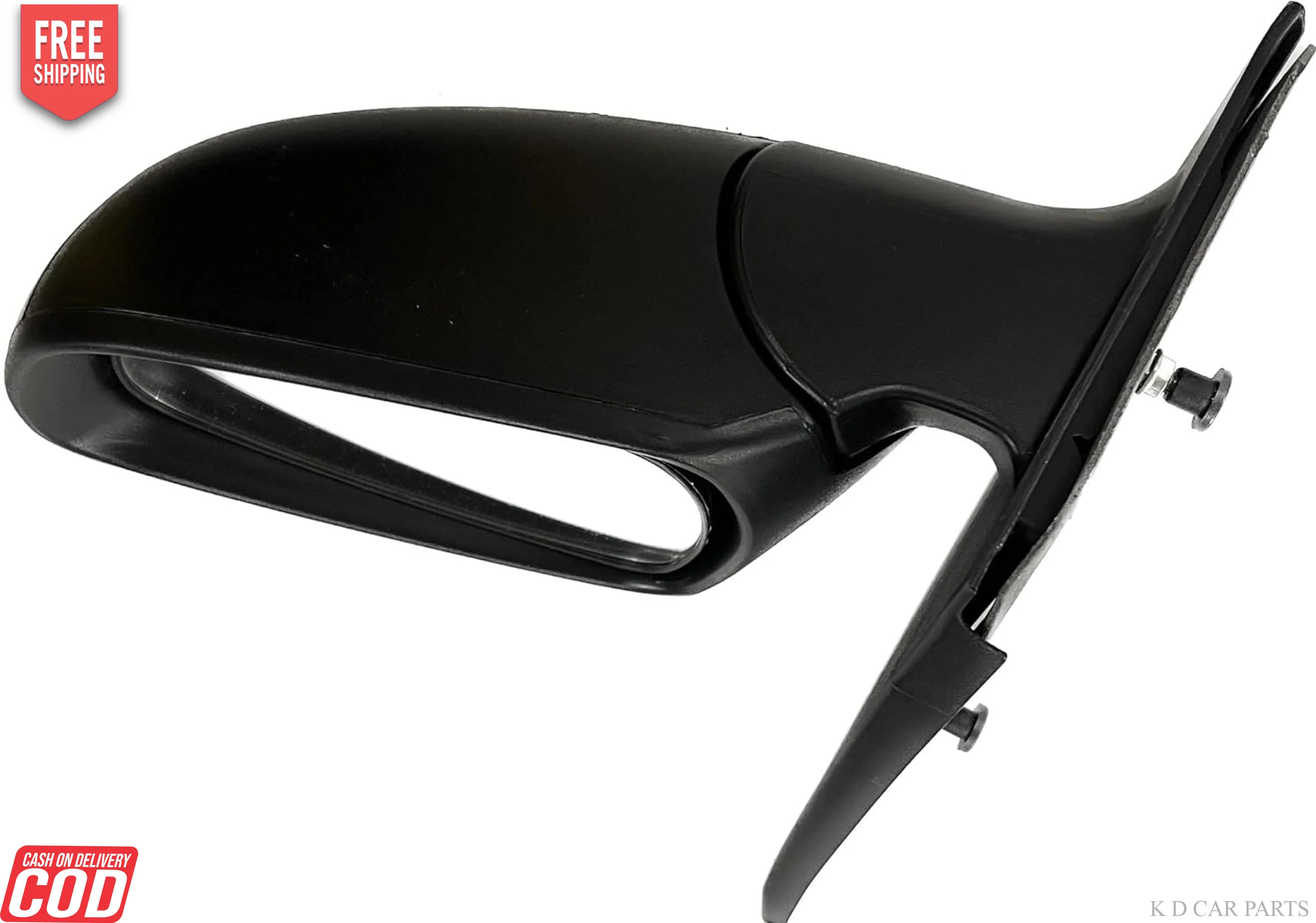K D Side/Door Mirror for Maruti Celerio LX Non- Adjustable(Black) - Image 5
