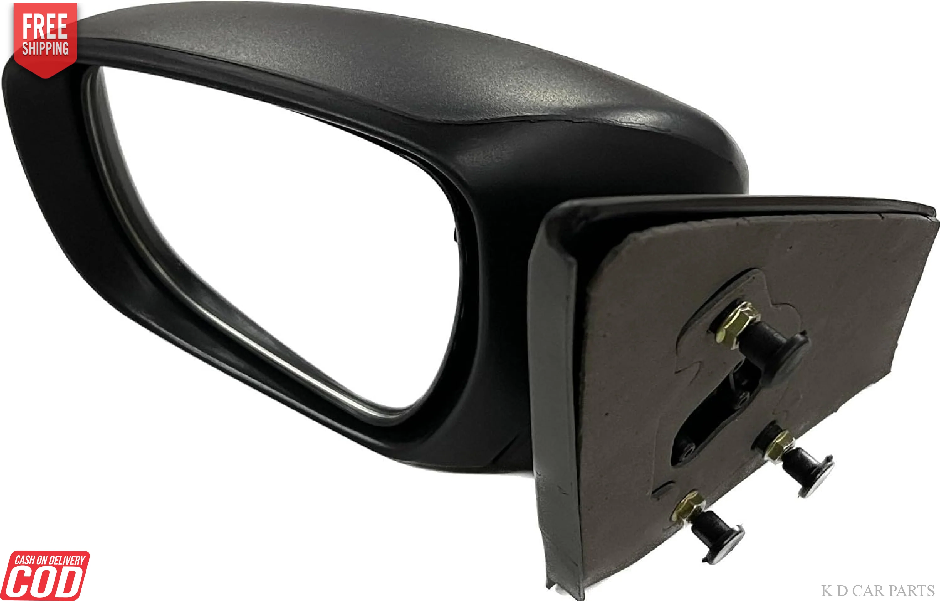 K D Side/Door Mirror for Maruti Celerio LX Non- Adjustable(Black) - Image 6