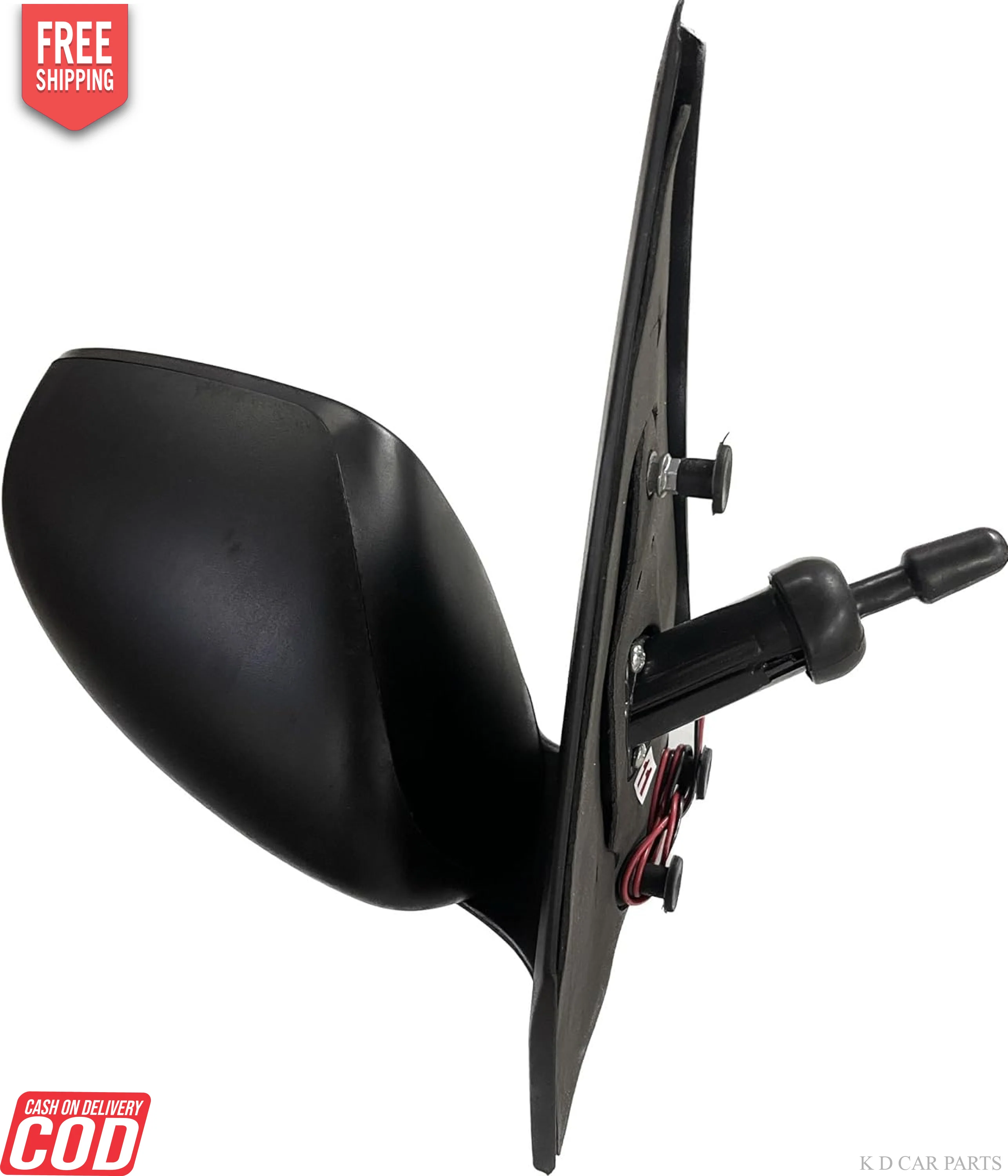 K D Side/Door Mirror for Maruti Celerio Manual Adjustable With Indicator  & Coupler 2013-2021 NON-AUTOFOLD - Image 3