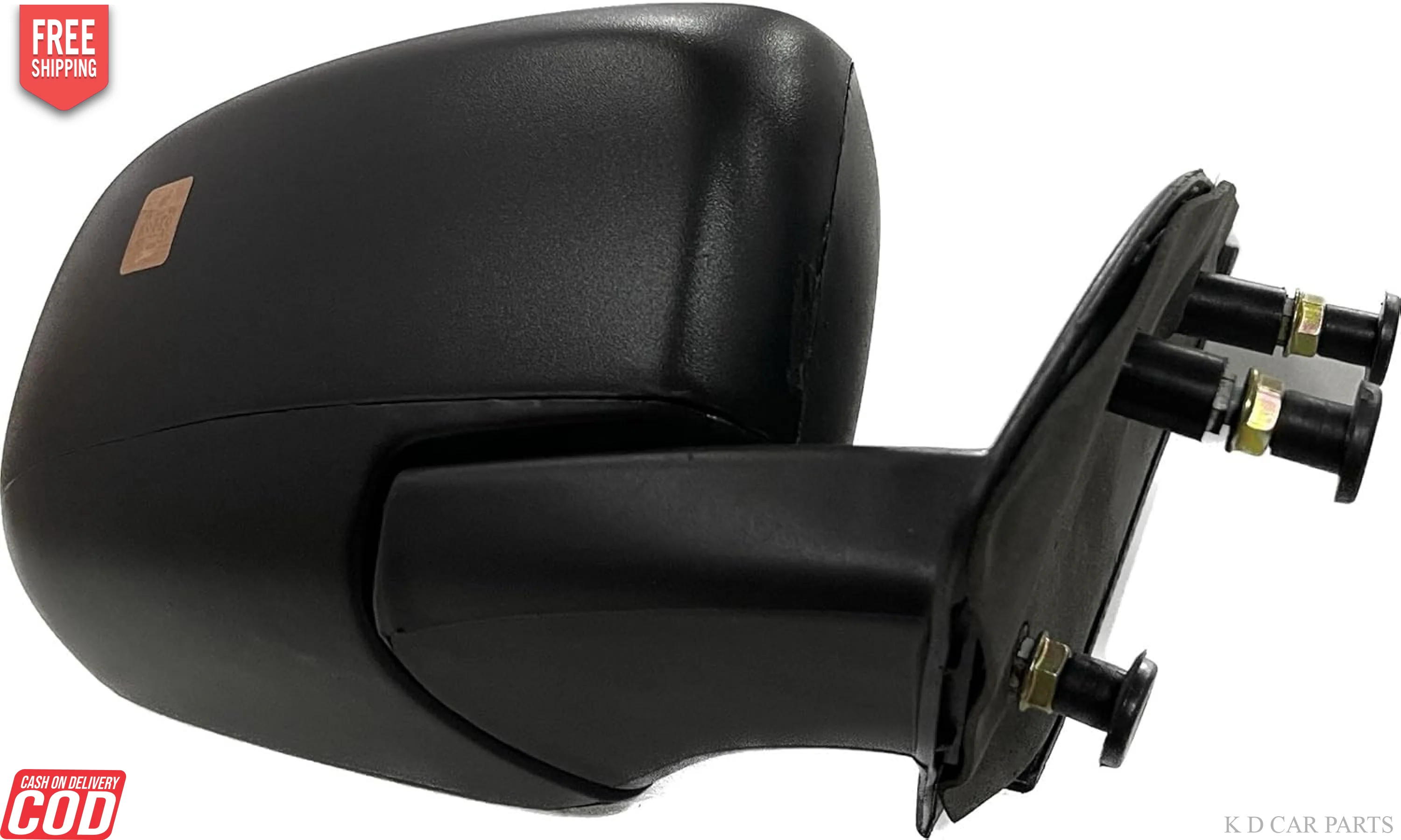 K D Side/Door Mirror for Maruti Dzire 2017- Now Non- Adjustable LX (Black) - Image 6