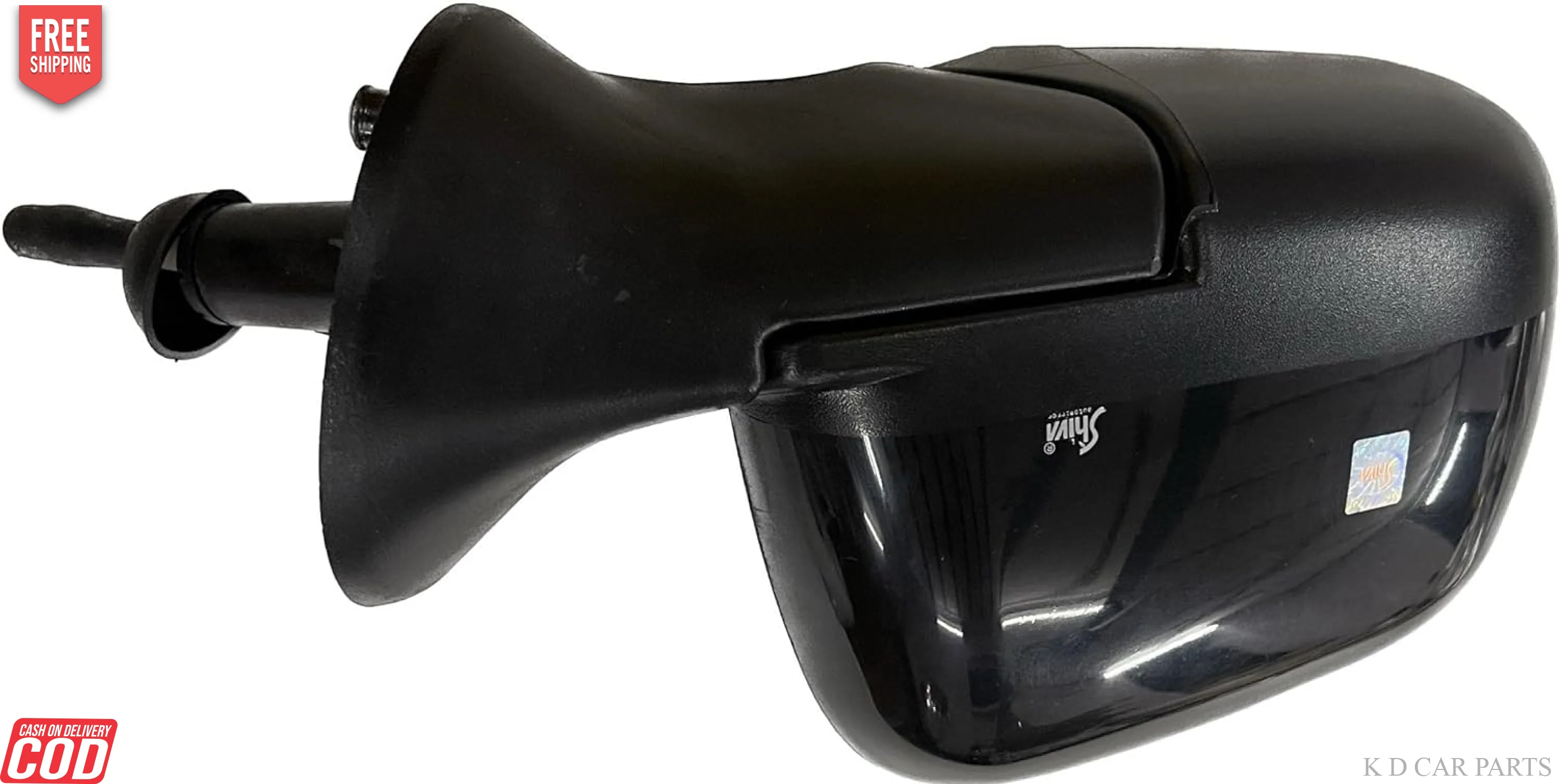 K D Side/Door Mirror for Renault Duster/Verito/Terrano Adjustable(Black) - Image 4