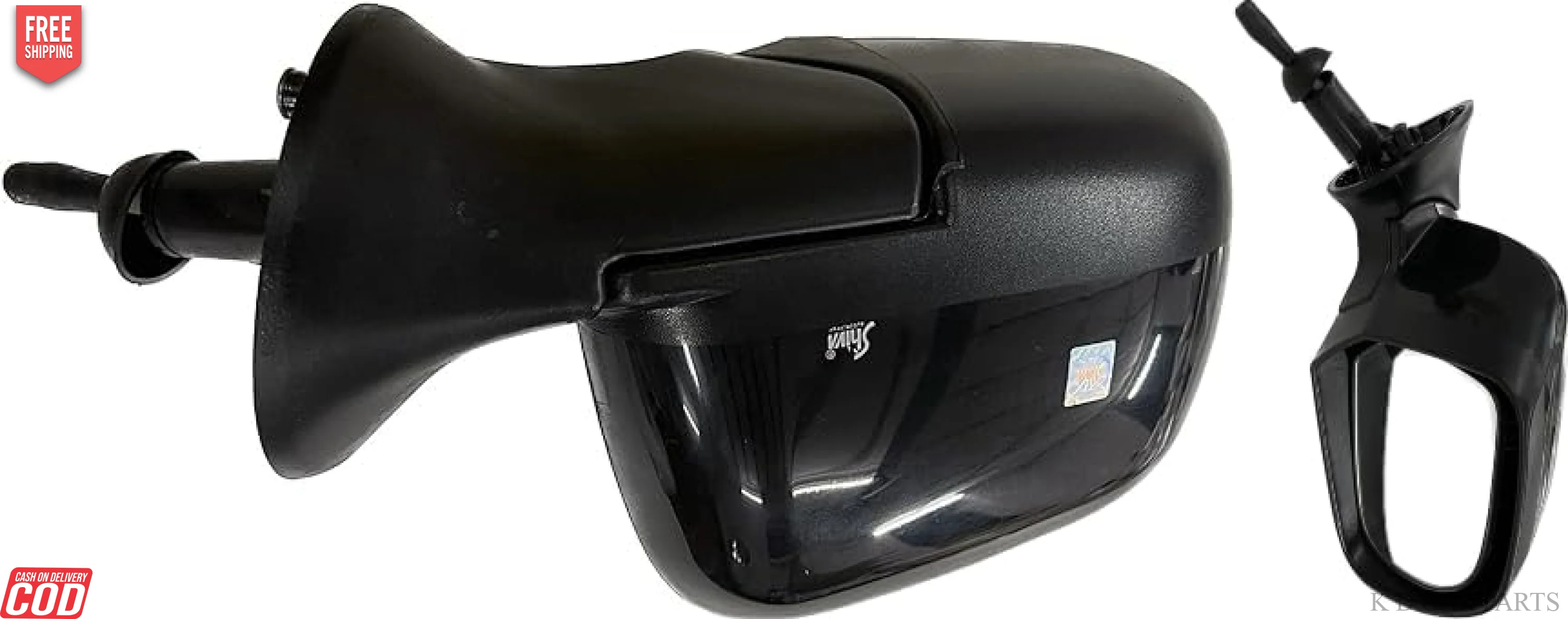 K D Side/Door Mirror for Renault Duster/Verito/Terrano Adjustable(Black) - Image 9