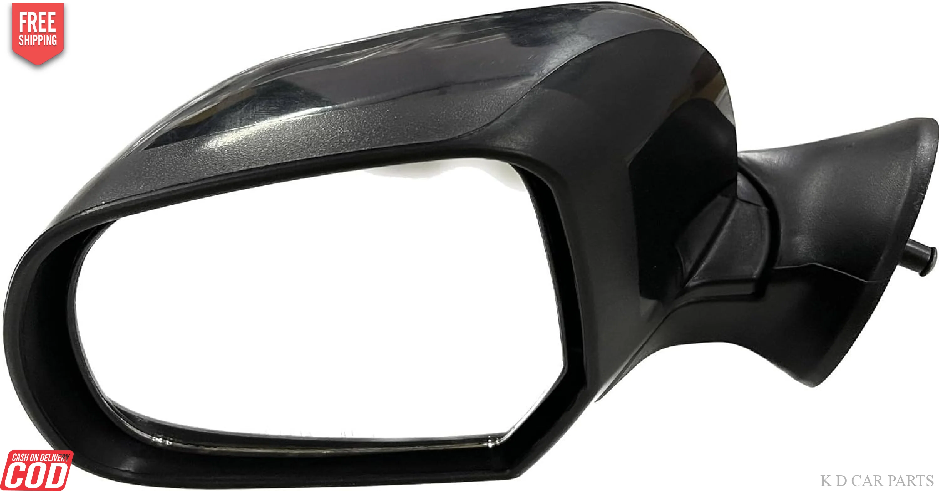 K D Side/Door Mirror for Renault Duster/Verito/Terrano Non- Adjustable(Black) - Image 5