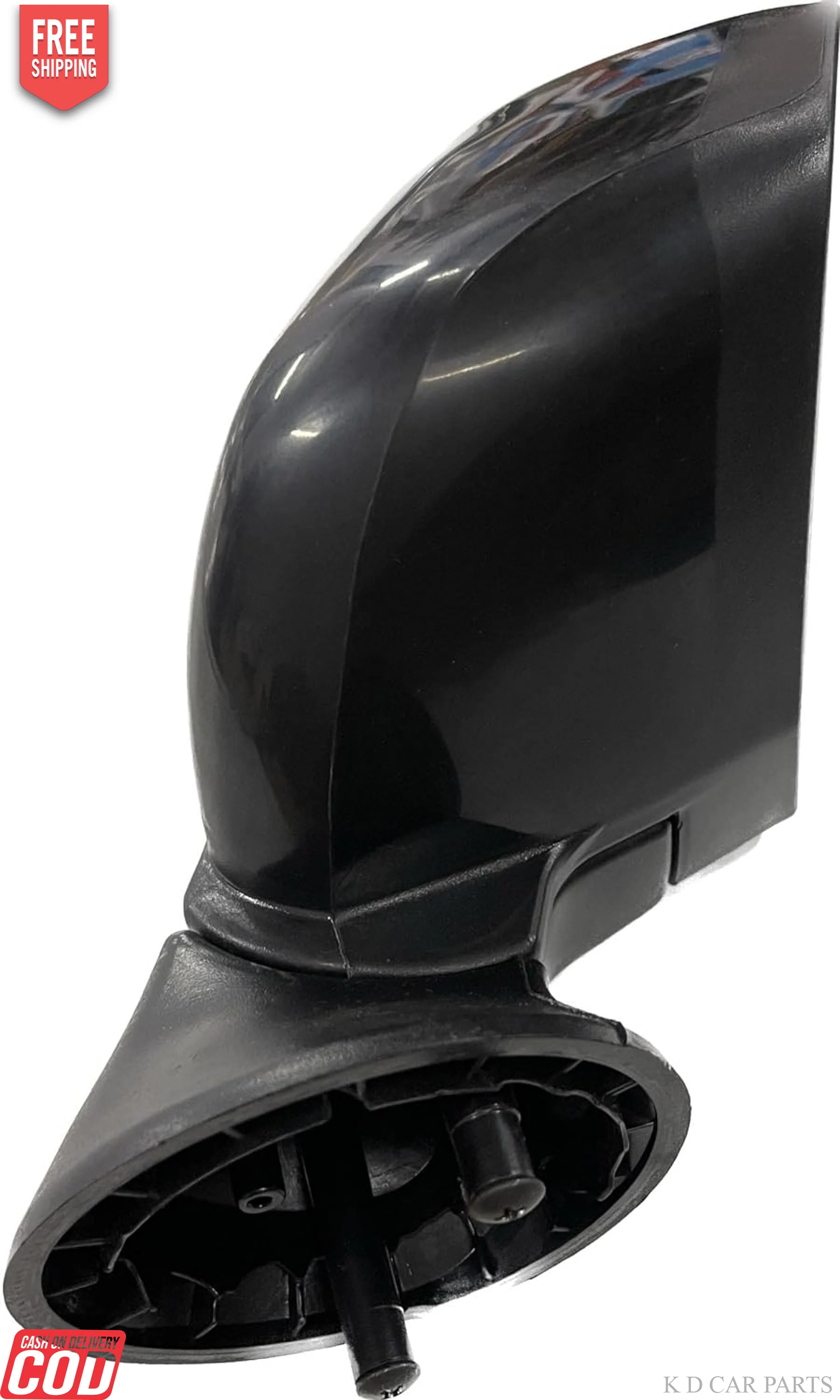 K D Side/Door Mirror for Renault Duster/Verito/Terrano Non- Adjustable(Black) - Image 9
