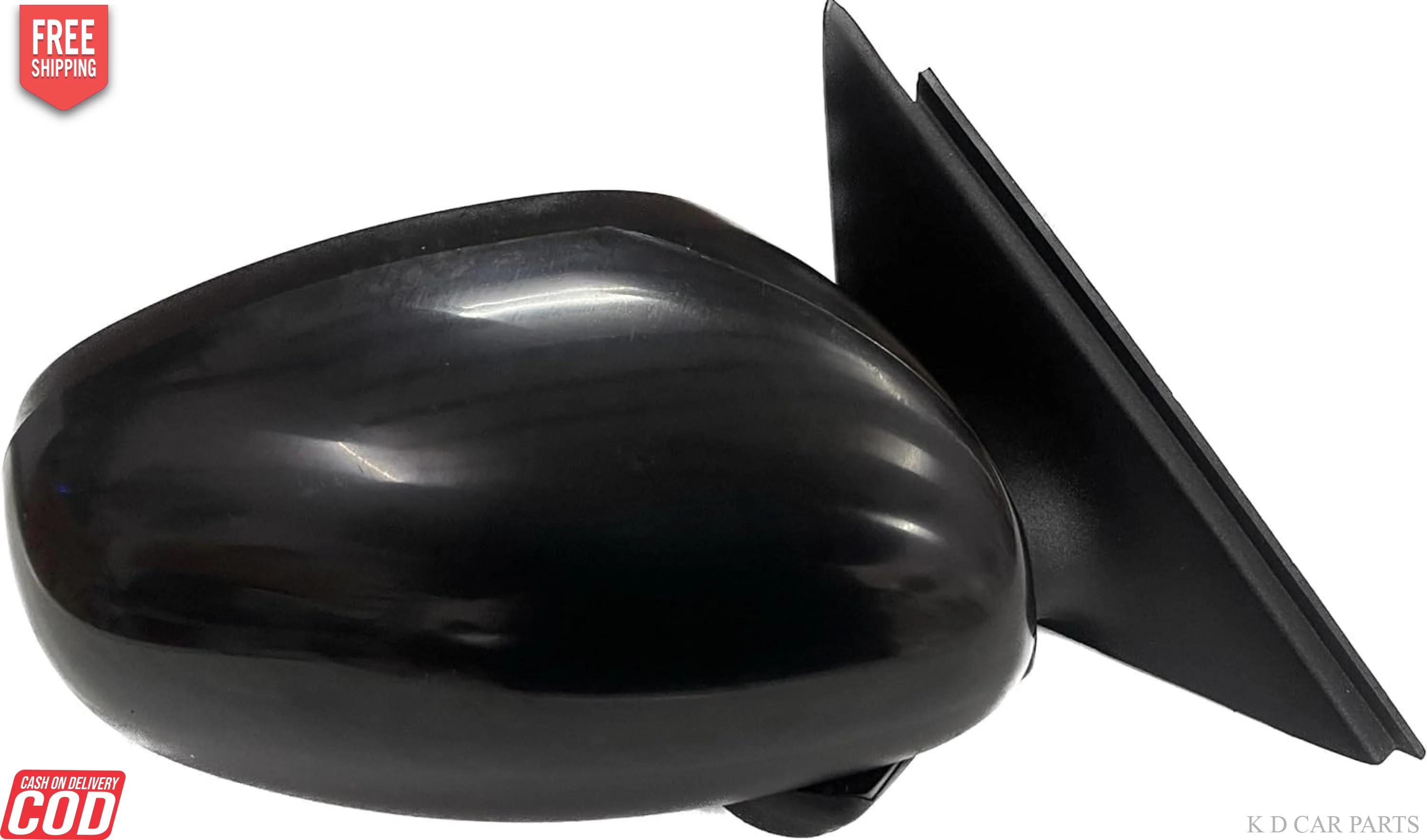 K D Side/Door Mirror for Skoda Fabia (Black) - Image 4