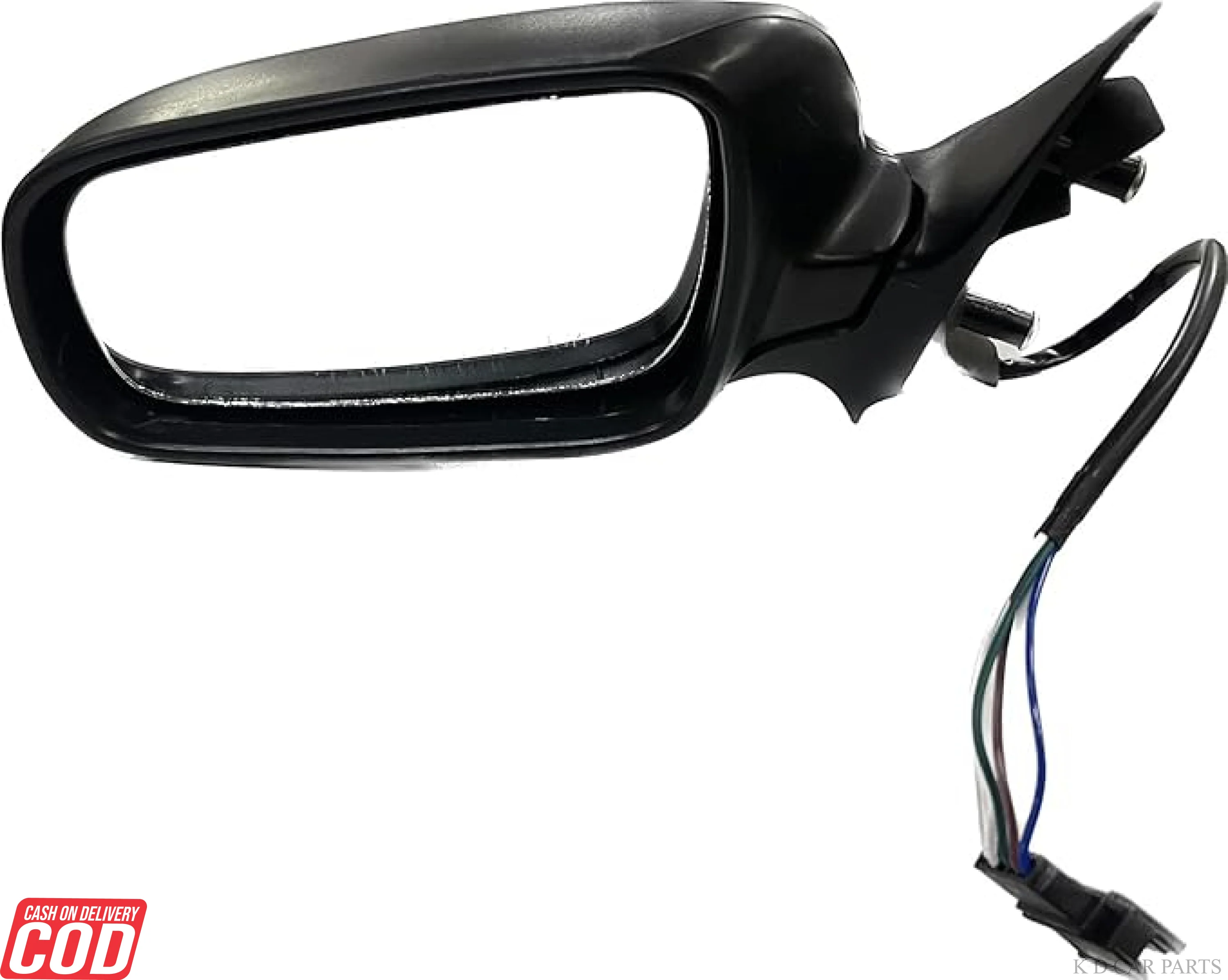 K D Side/Door Mirror for Skoda Octavia  BLACK ORVM (5 Wire With Coupler) - Image 2