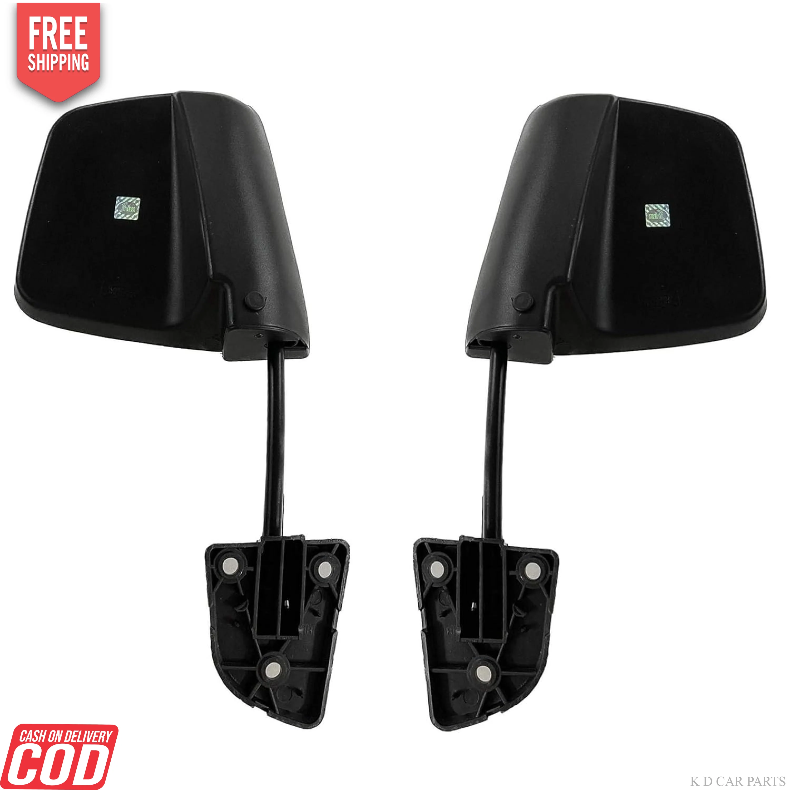 K D Side/Door Mirror for Tata Ace (Black) - Image 6